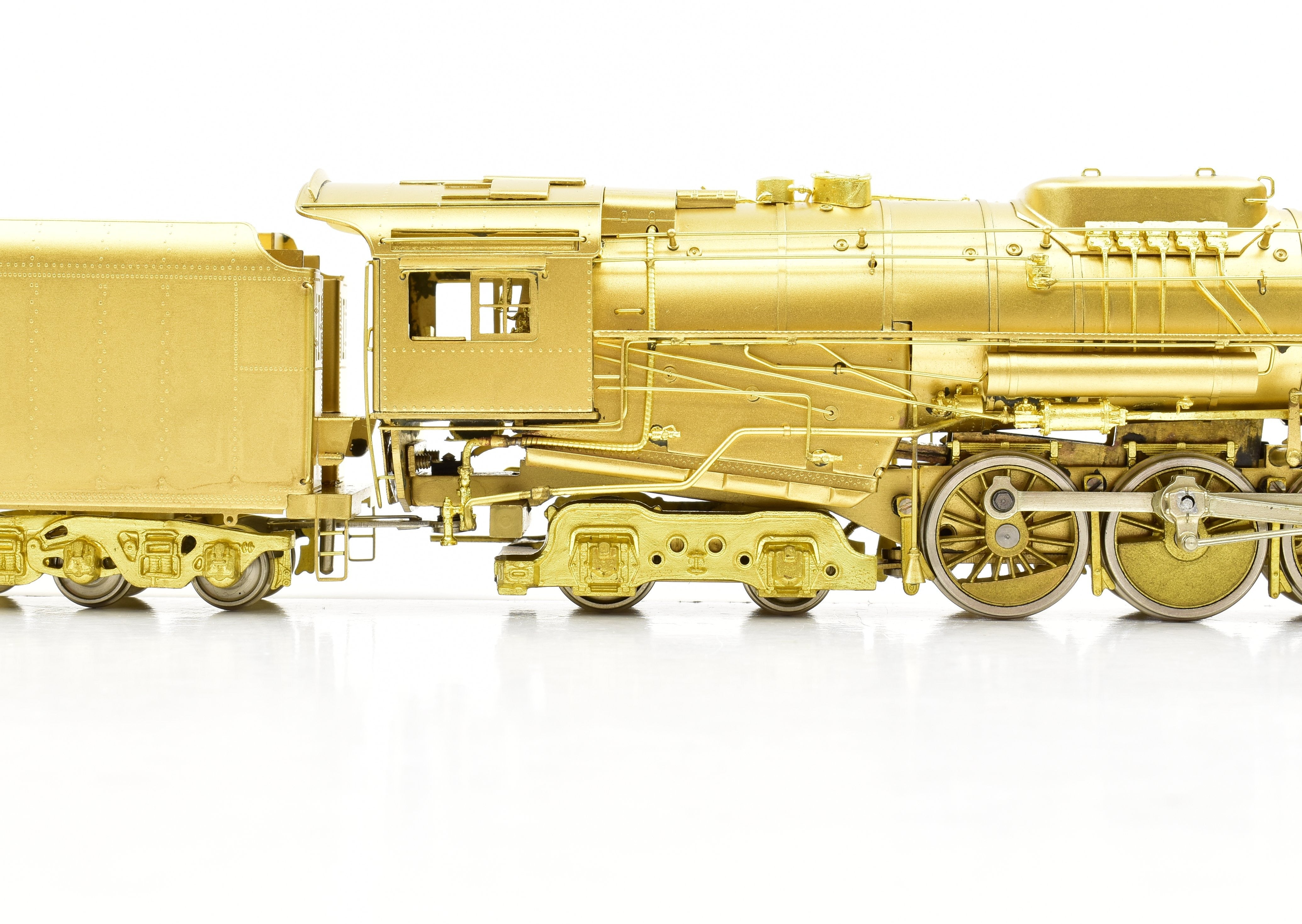 HO Scale Brass Model Train Key Imports PM - Pere Marquette N - 1 2 - 8 - 4 Berkshire Steam Locomotive