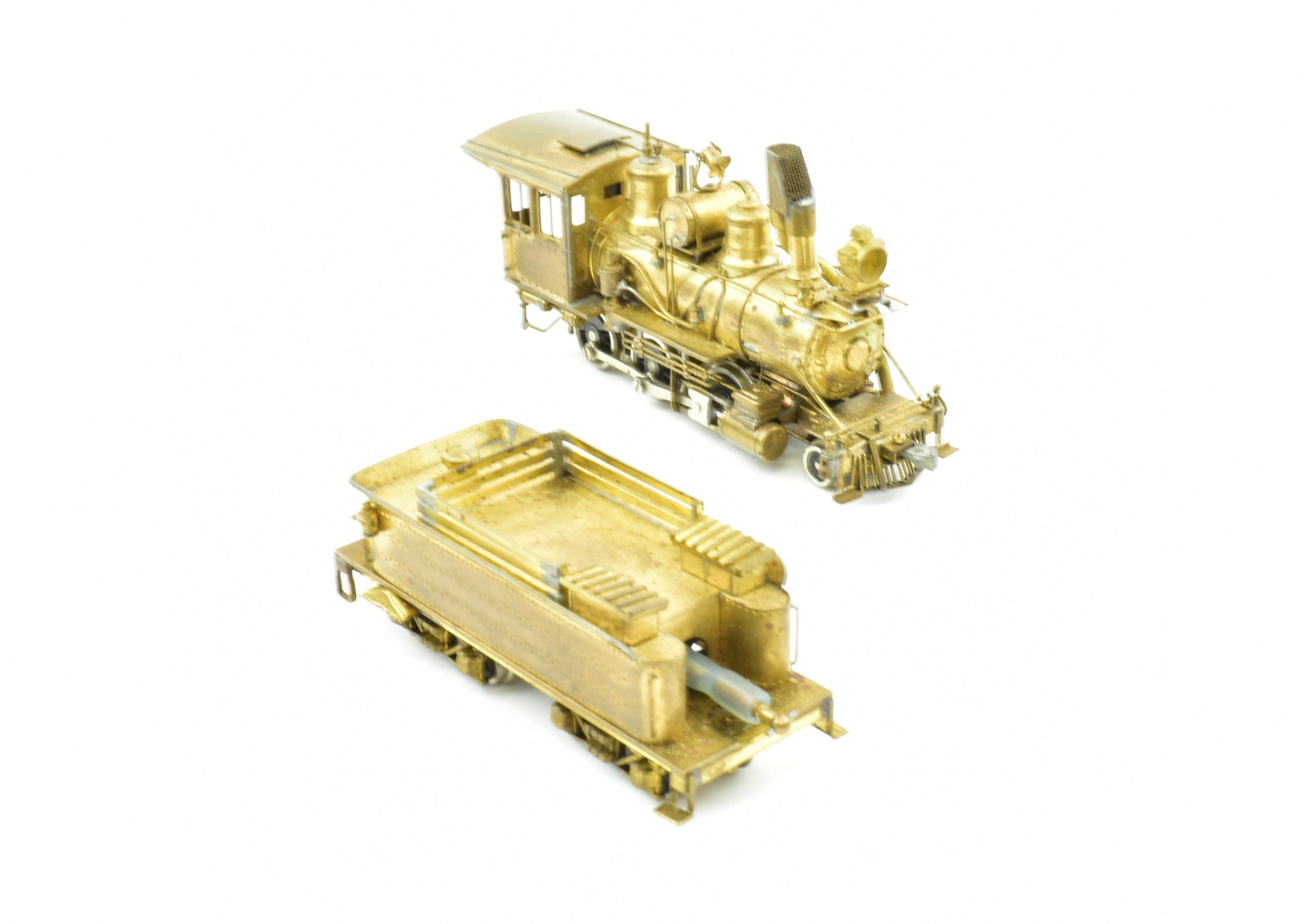 HOn3 United C&S Colorado & Southern #21 2-6-0 Brass PFM Tender Drive Locomotive