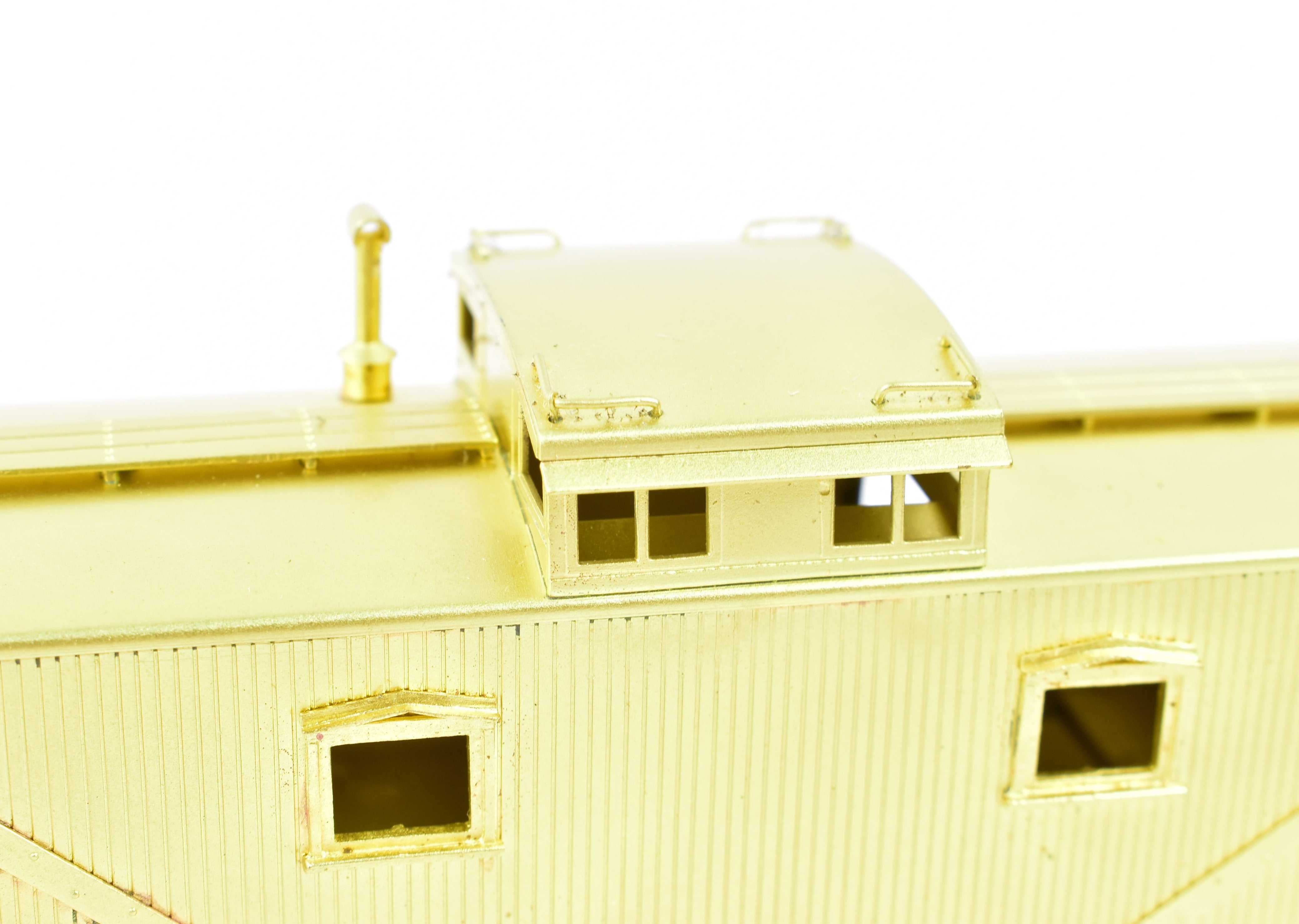 HO Brass OMI D&H Wood Sheath Caboose with Center Cupola by Overland Models