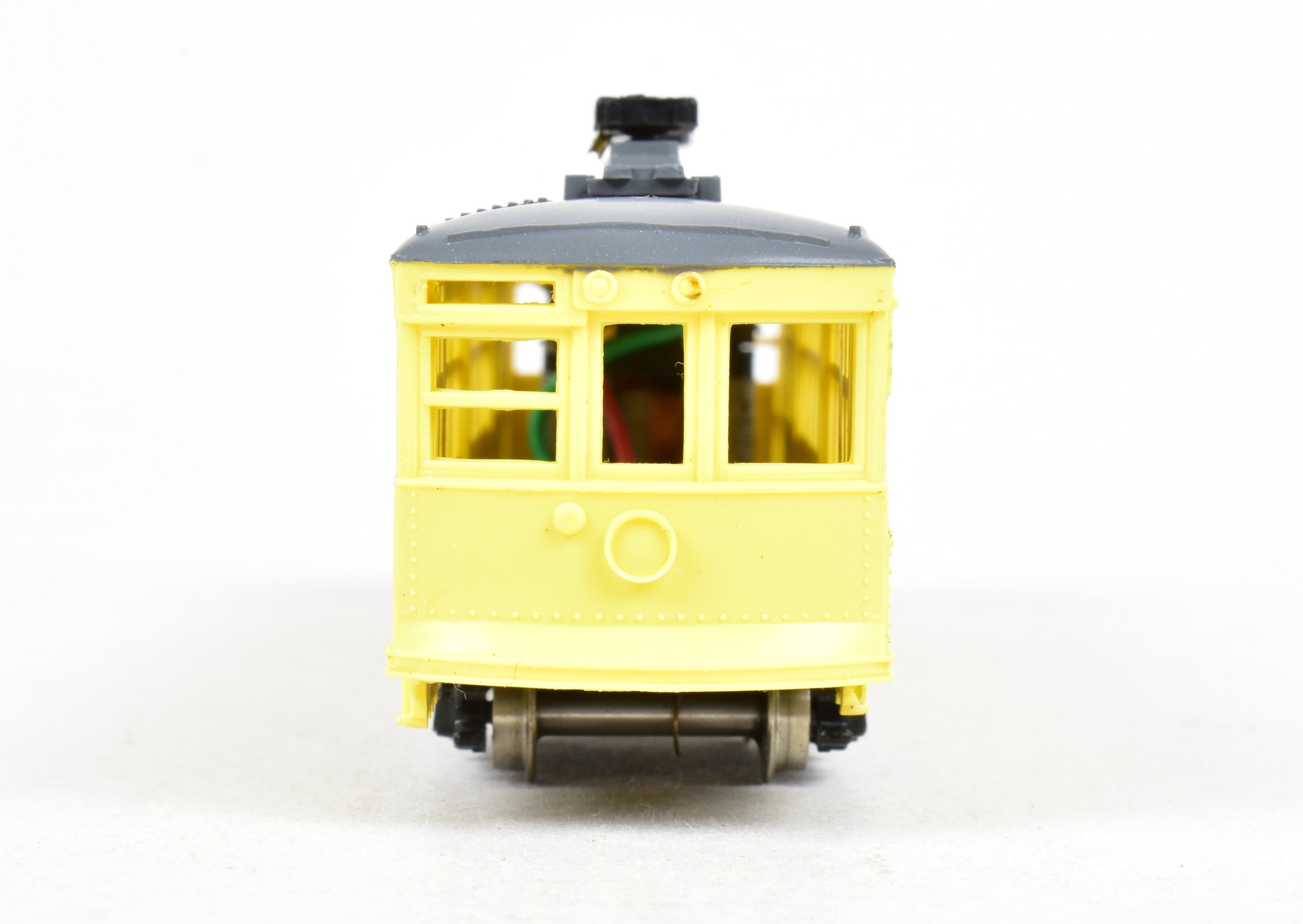 HO Scale Ken Kidder American Car Co. Double-Truck Birney Trolley Model for Kids and Hobbyists