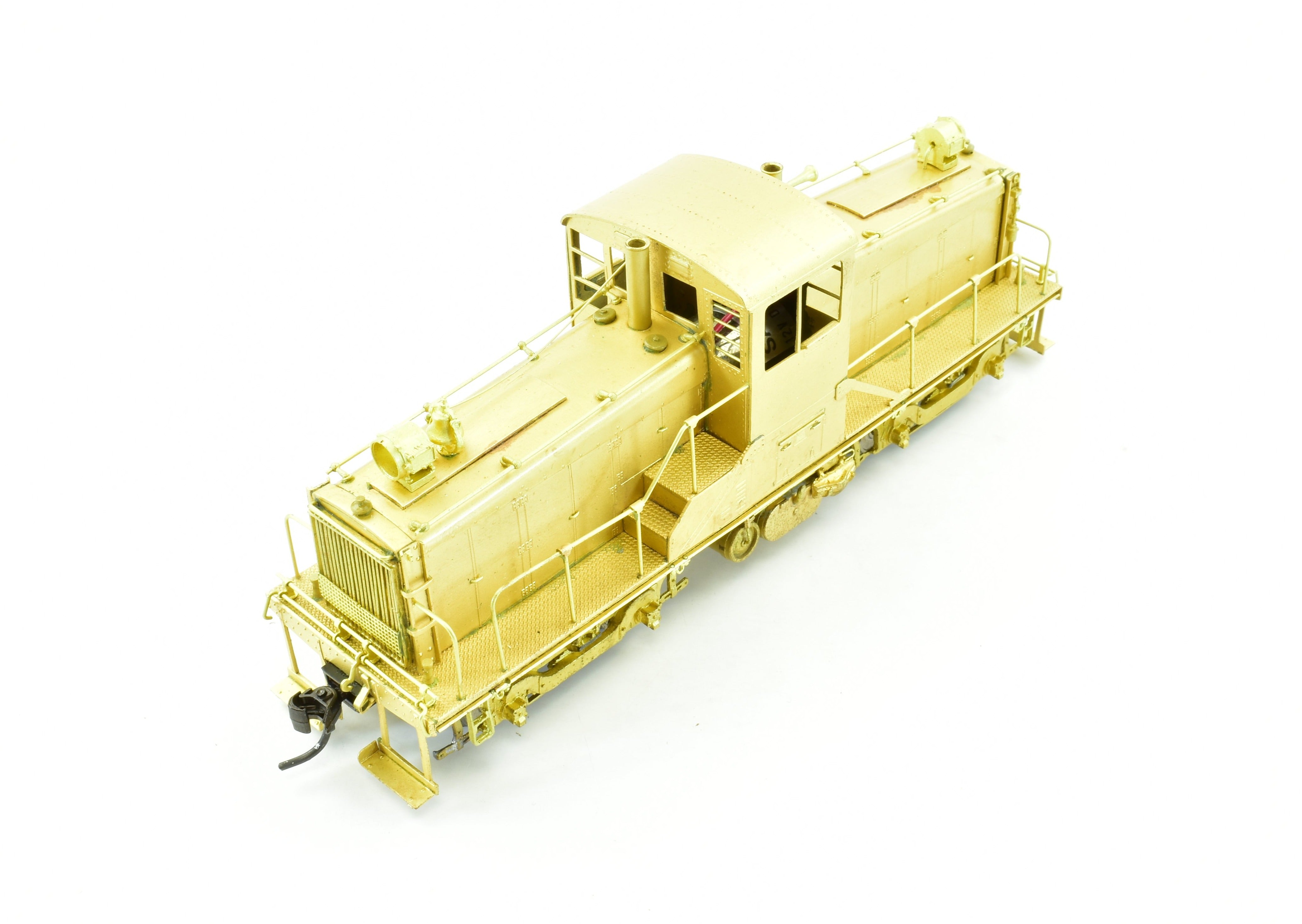 HO Scale Brass Oriental Limited CB&Q - Burlington Route Midwest Locomotive Works 65 - Ton Center - Cab Diesel Switcher Model Train