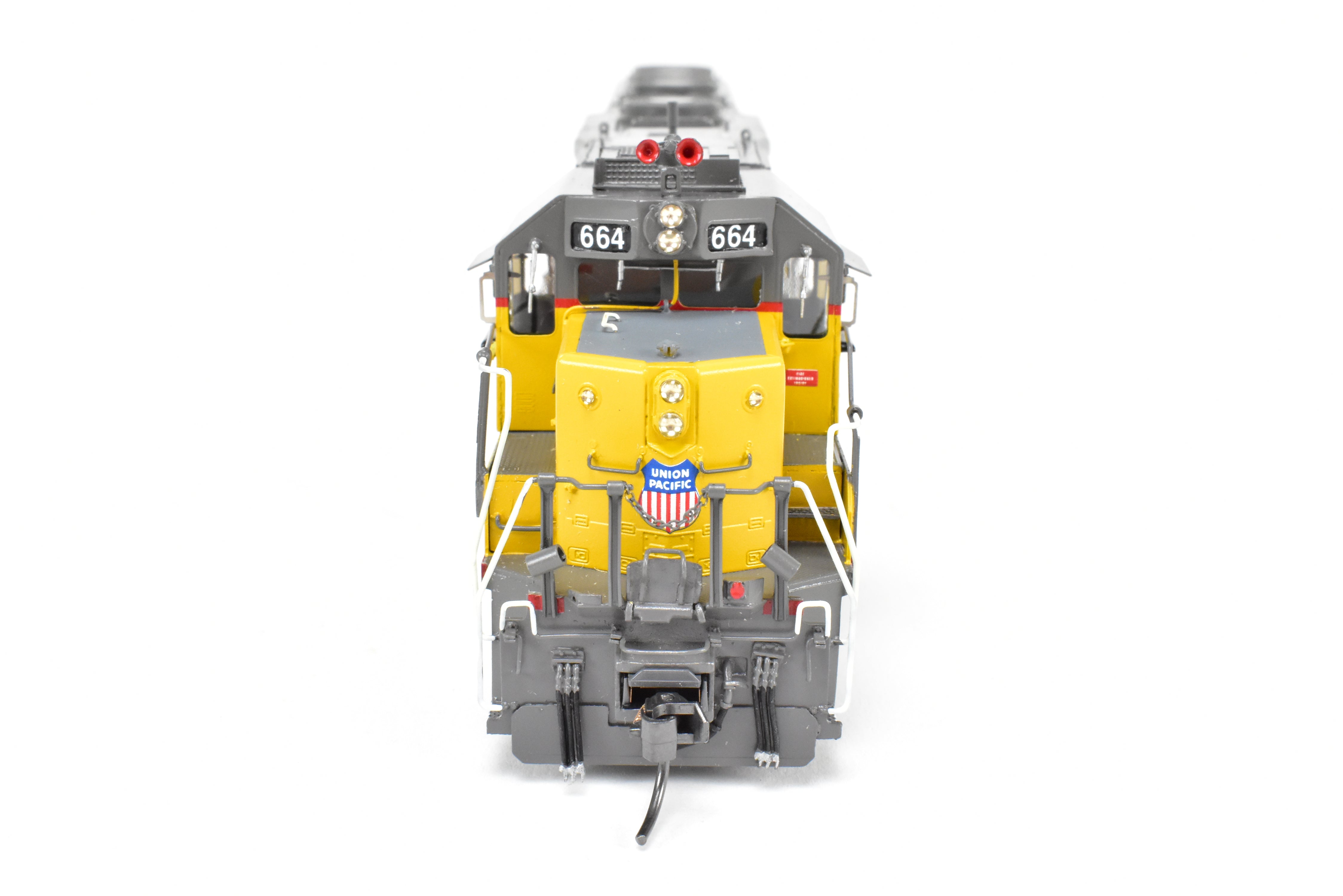 HO Scale Brass Locomotive Model - OMI - Overland Models, Inc. Union Pacific (Former WP) EMD GP40 Professionally Painted Engine #664
