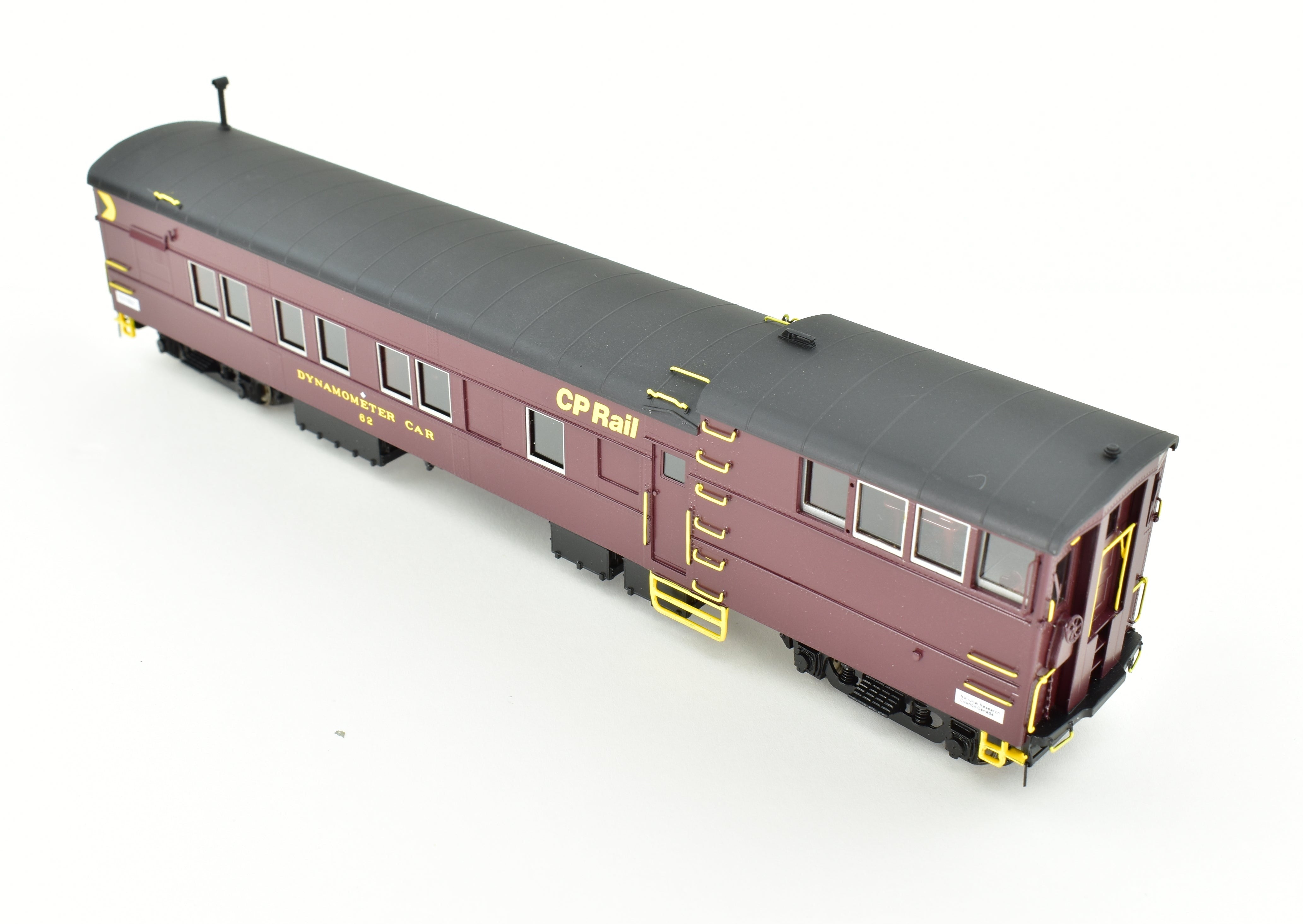 HO Brass OMI Canadian Pacific Rail Dynamometer Car FP 1993 Era Model