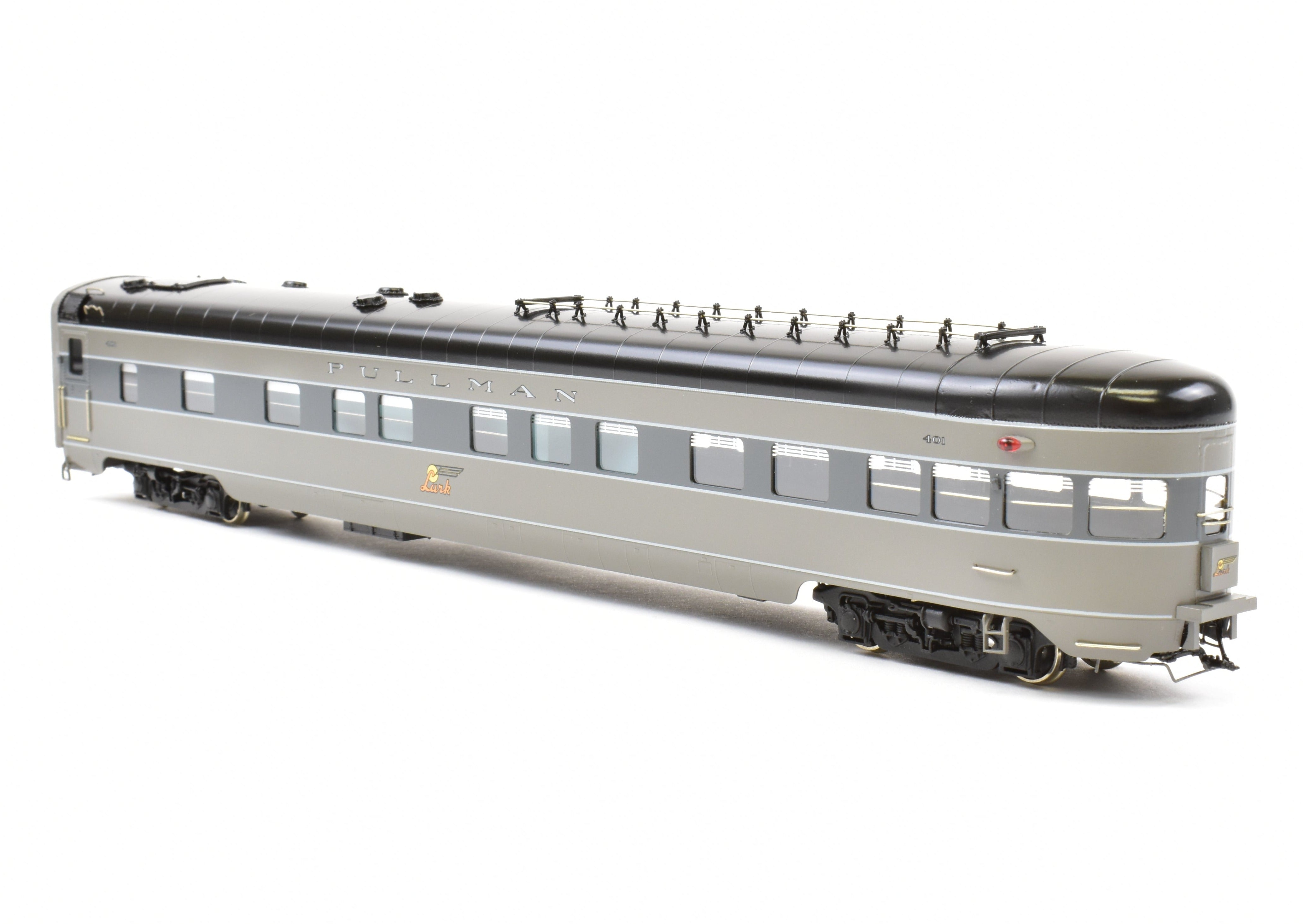 HO Scale Brass Model Train Set - Challenger Imports SP Southern Pacific 1941 Lark 9 - Car Collection Featuring Various Car Types