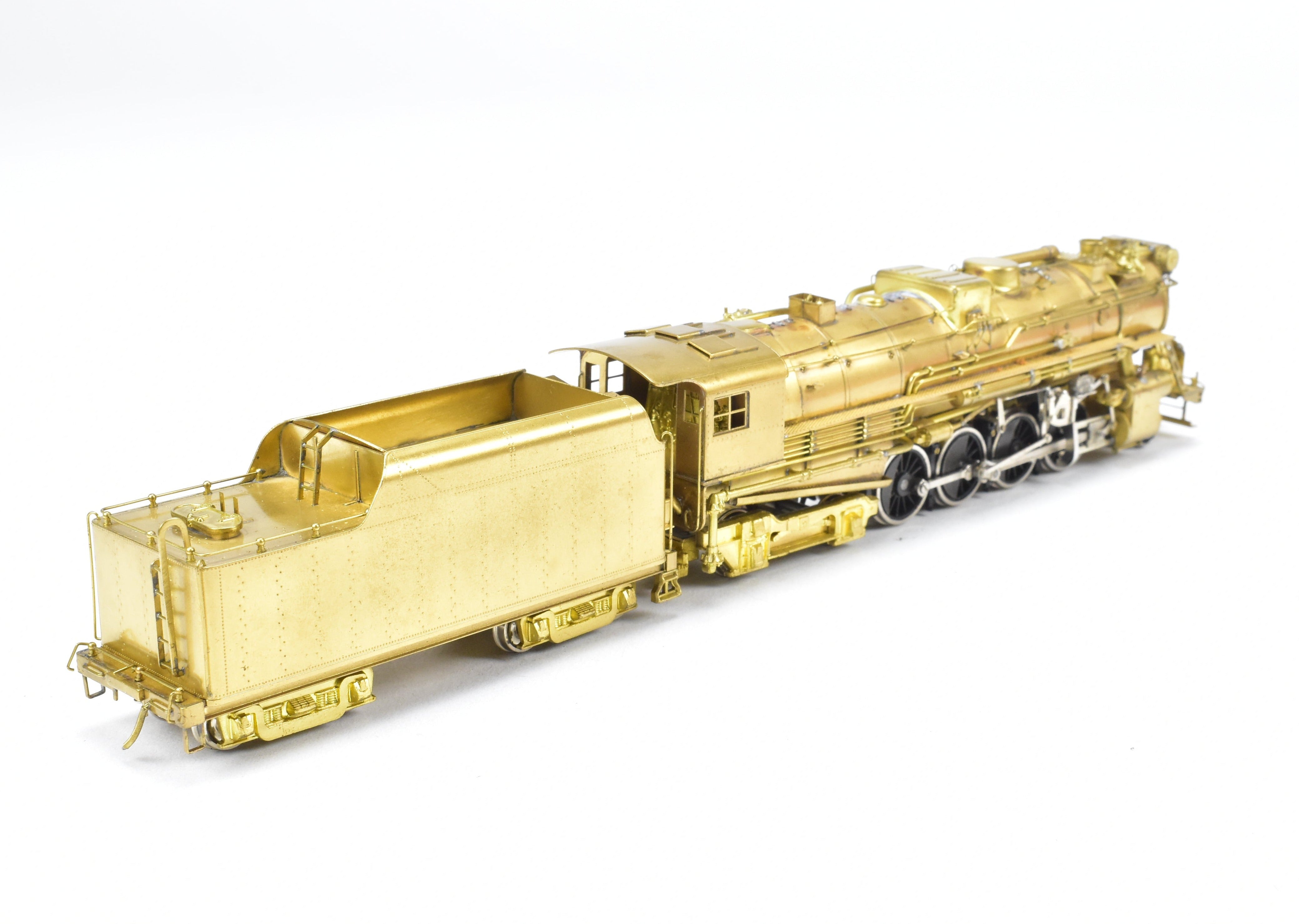 HO Scale Brass NPP Nickel - Plated Boston & Albany Class A - 1b 2 - 8 - 4 with Added Details