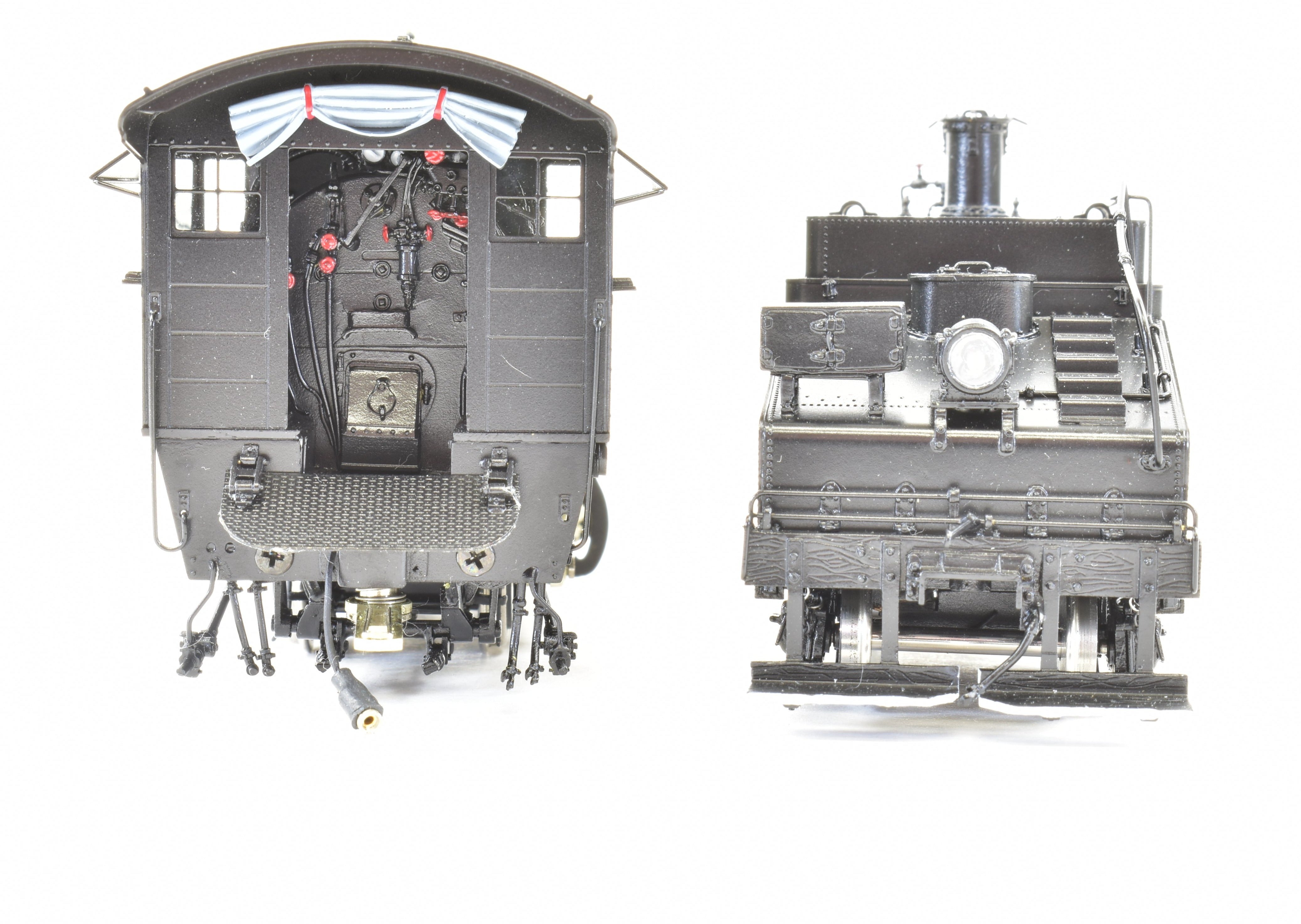 HO Brass Model by W&R Enterprises: Spokane, Portland & Seattle Railway A-1 0-6-0 #4 FP