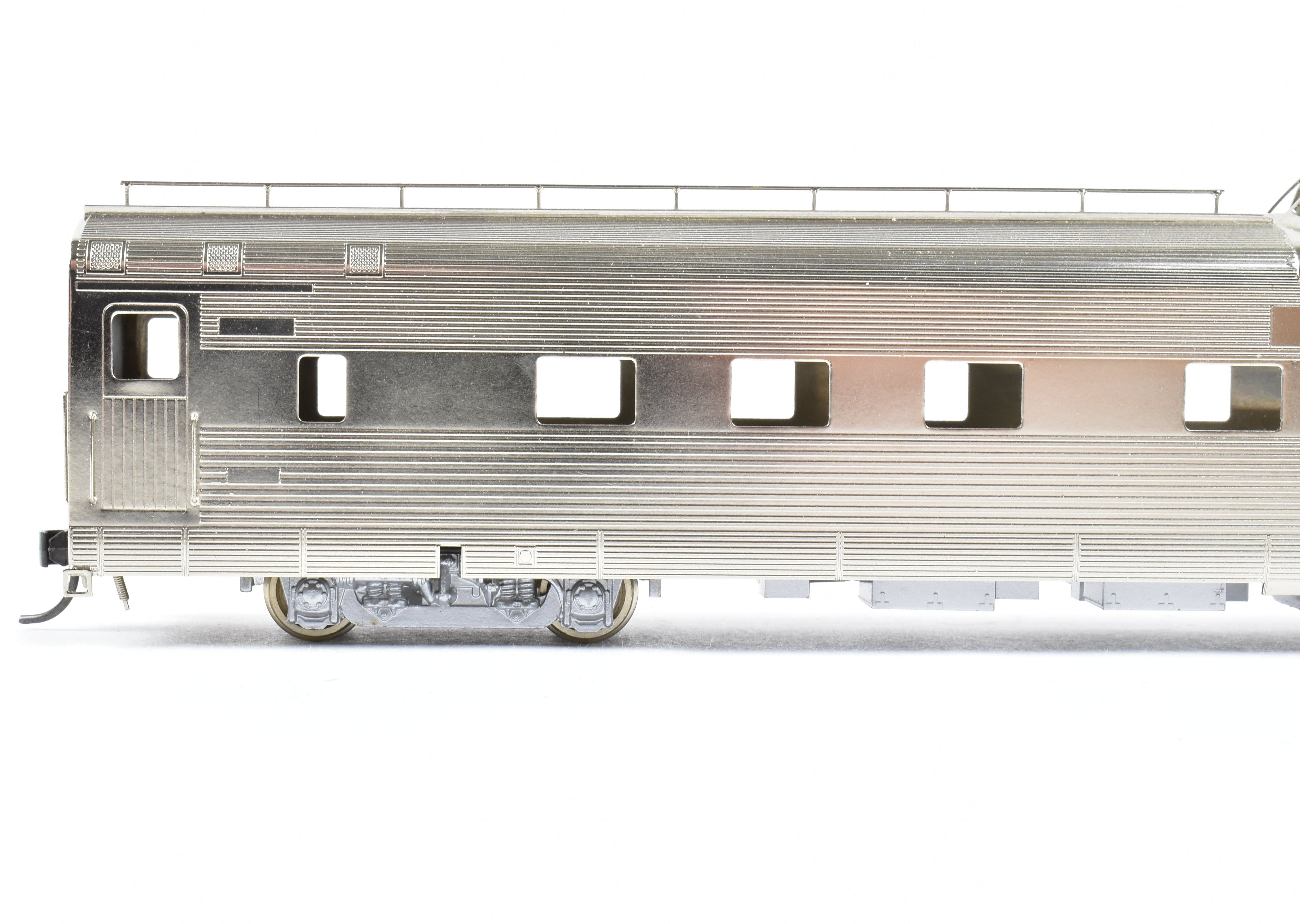 HO Scale Brass Model of Oriental Limited CB&Q/DRGW/WP California Zephyr Dome Sleeper Observation Car