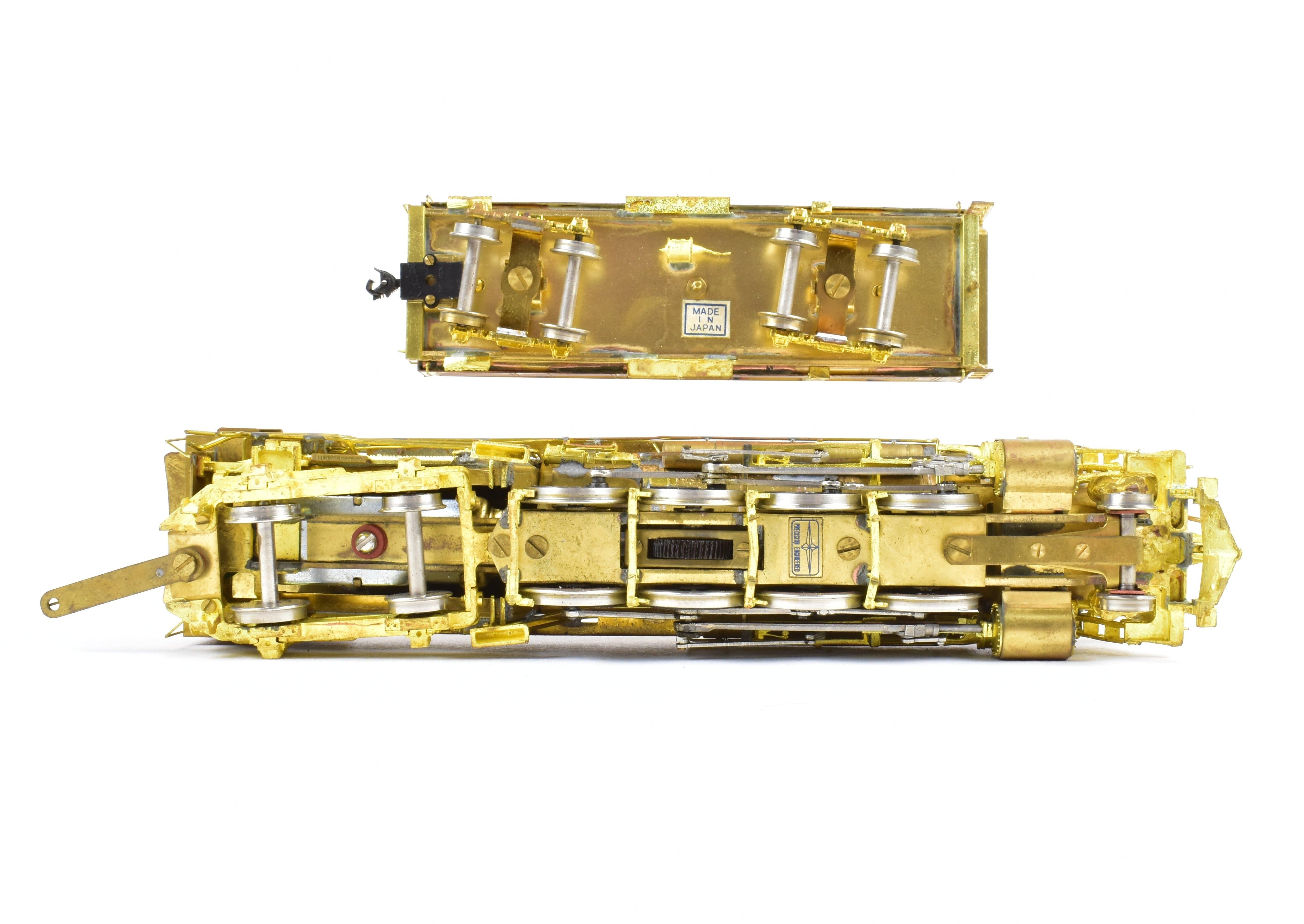 HO Scale Brass Balboa Model of Southern Pacific B - 1 Berkshire 2 - 8 - 4 Steam Locomotive