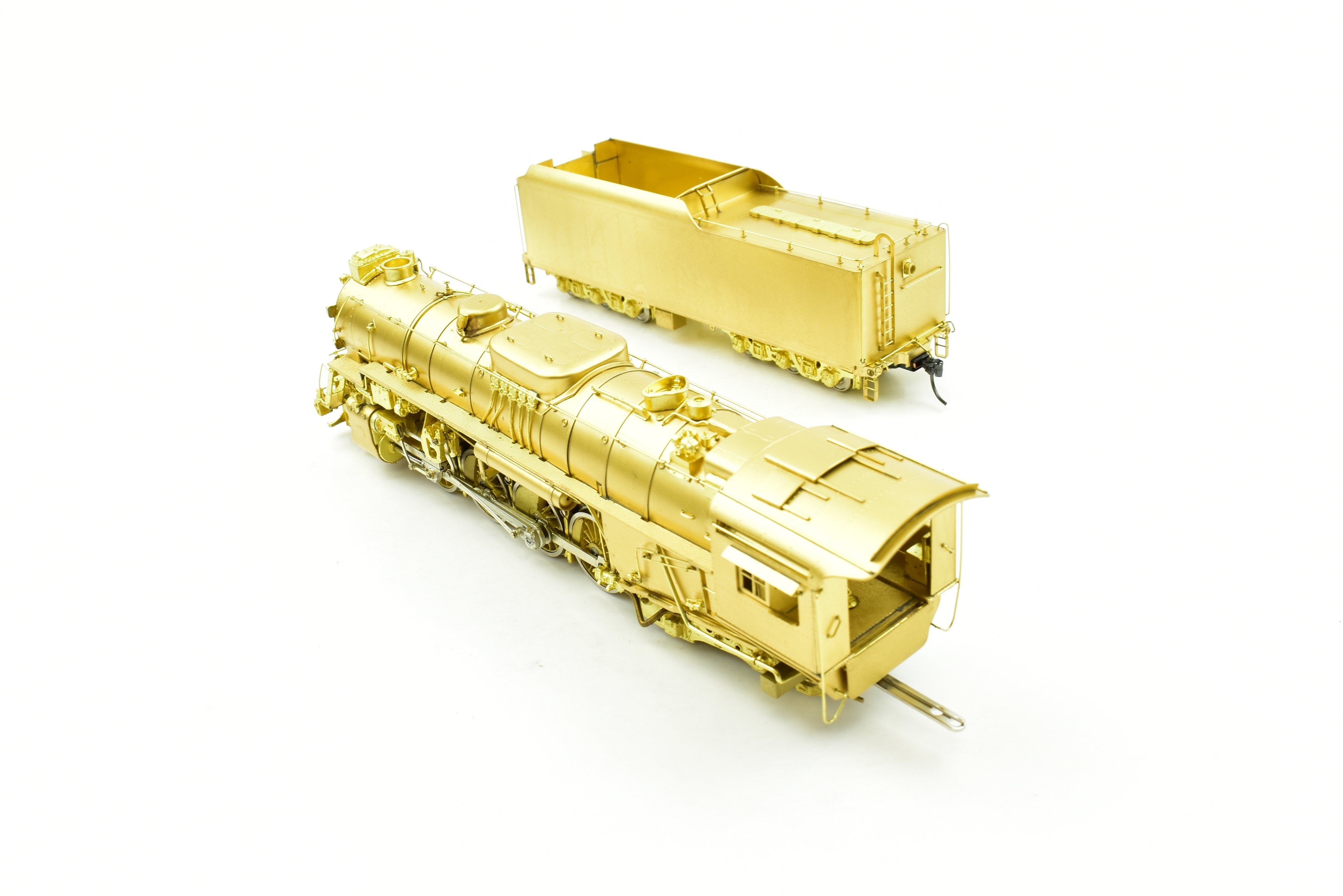 HO Scale Brass Model Train Key Imports PM - Pere Marquette N - 1 2 - 8 - 4 Berkshire Steam Locomotive