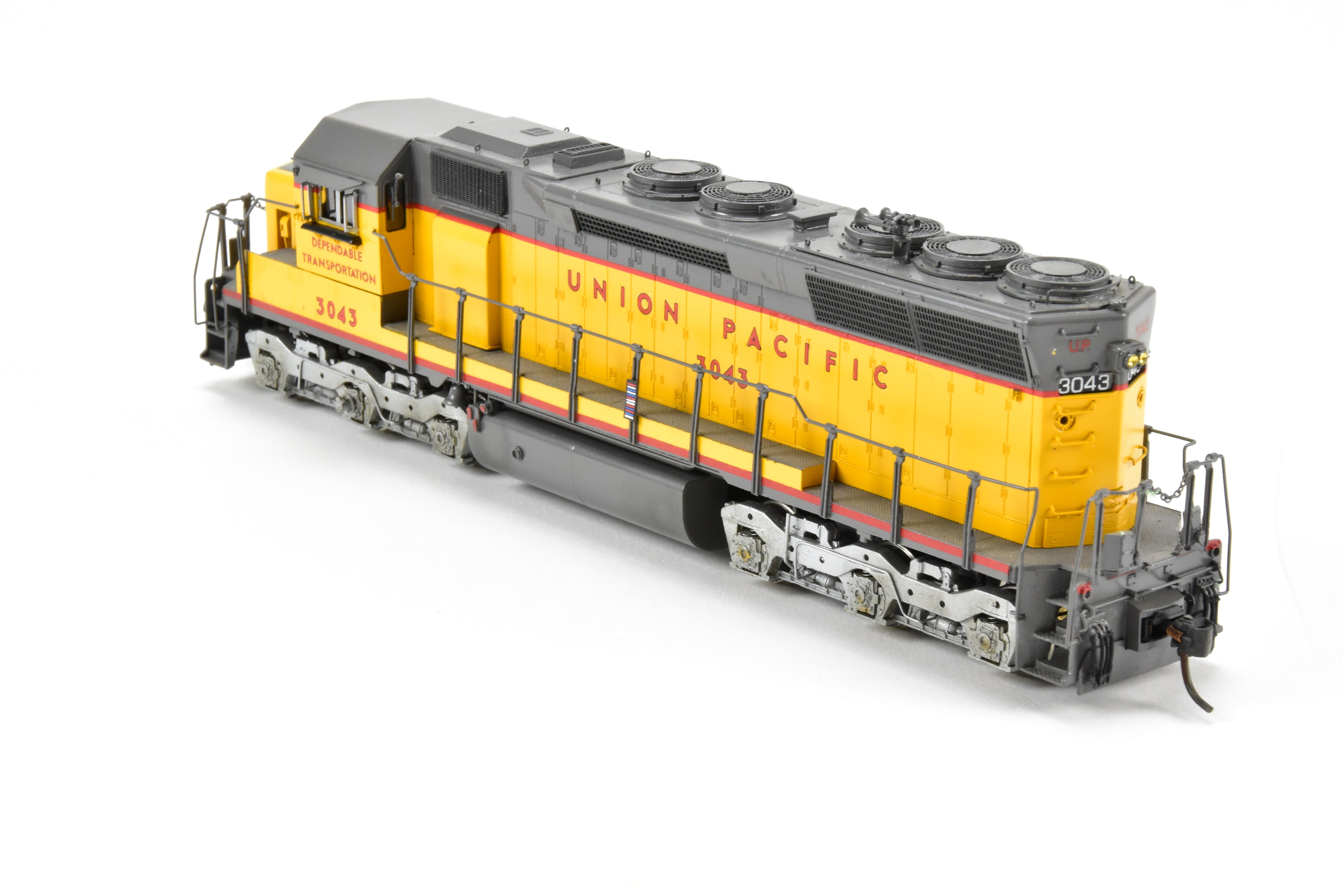 HO Brass OMI UP Union Pacific EMD SD40X 3043 with Flared Radiators