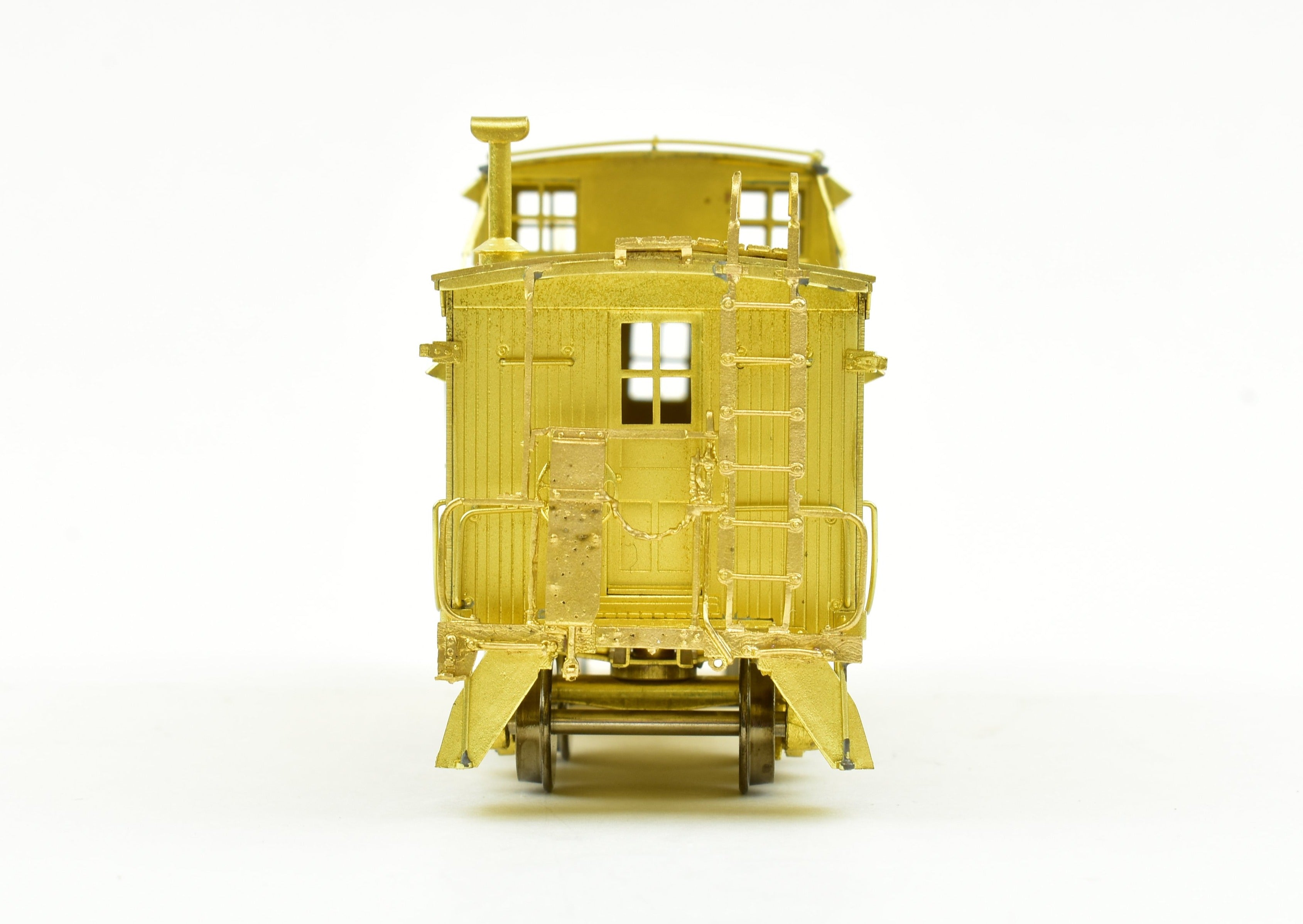 HO Scale Brass OMI - Overland Models, Inc. Atlantic Coast Line M-3 Wood Sheath Caboose Model