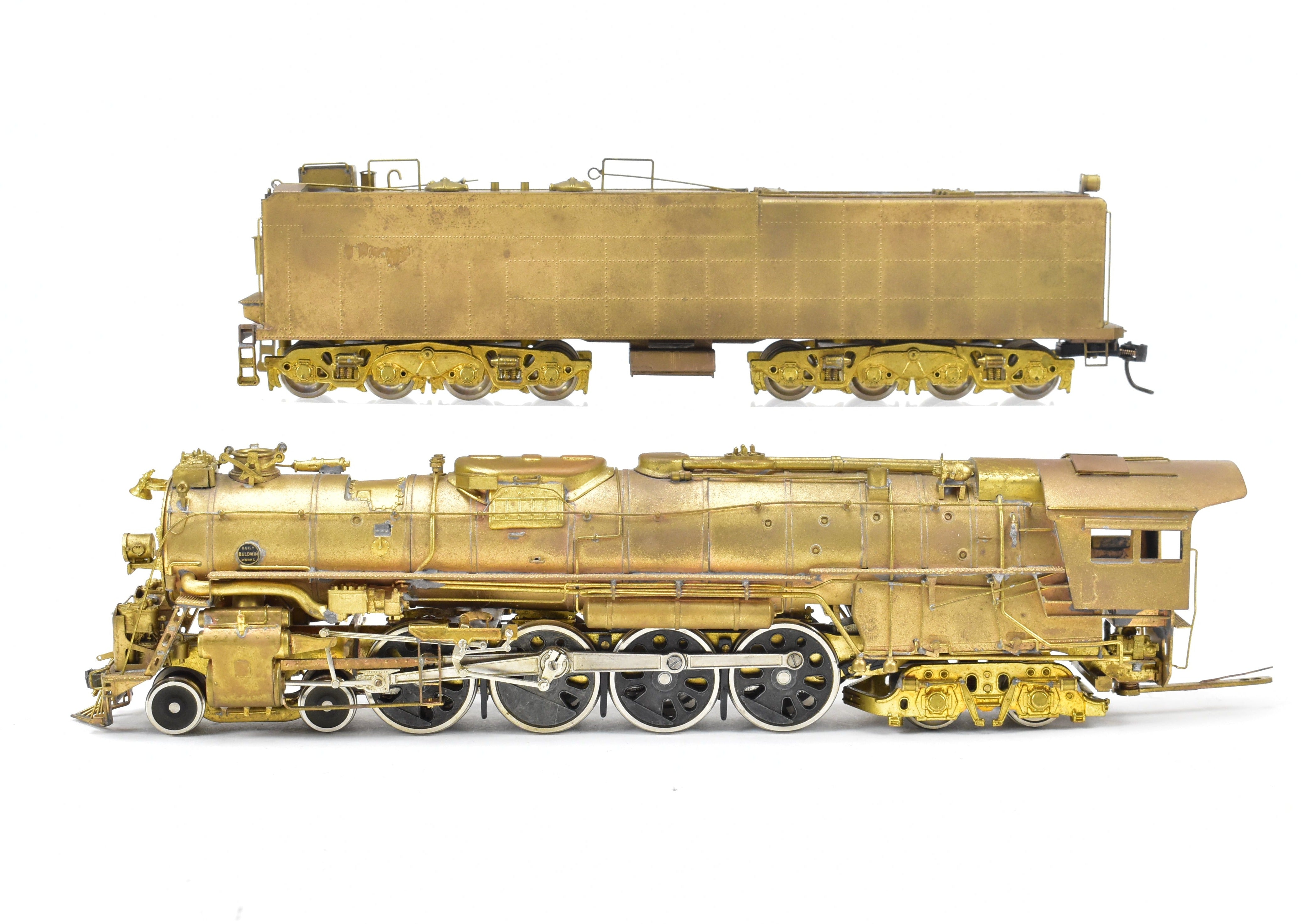 HO Scale Brass PFM - United ATSF - Santa Fe 4-8-4 Northern Model Train for Collectors and Enthusiasts