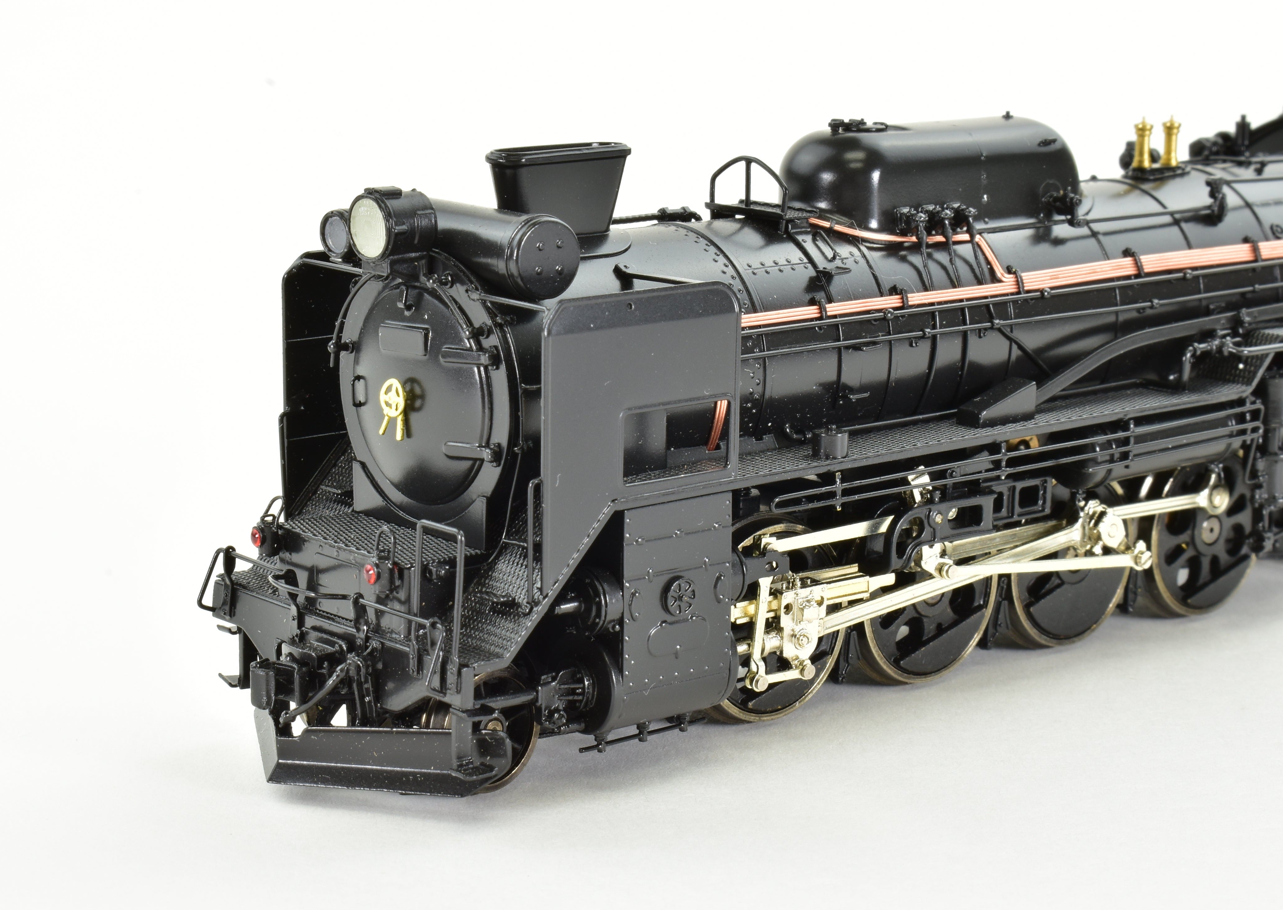 1999 J Scale Brass Tenshodo Japanese National Railways D51 2-8-2 Tapered Stack Model
