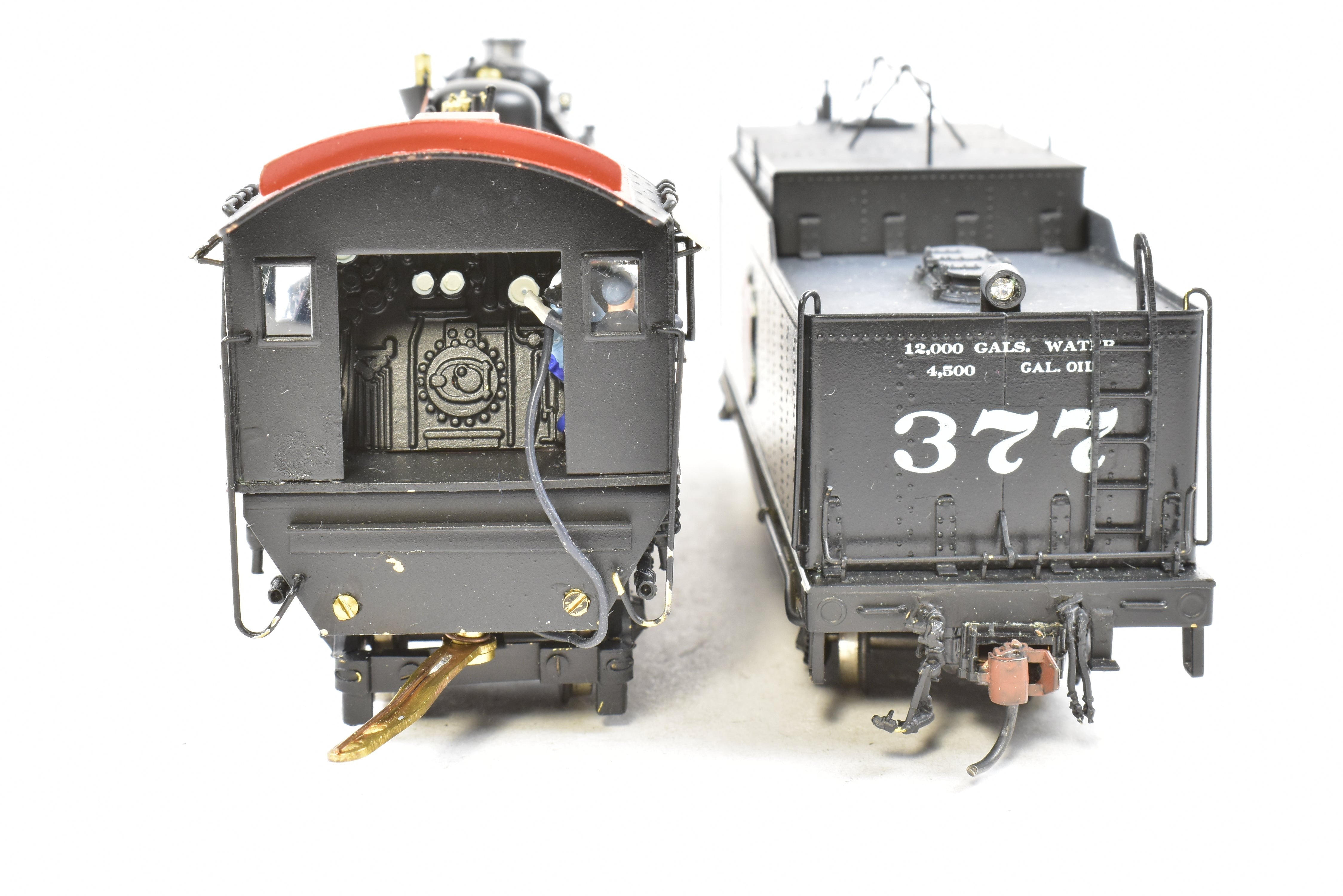 HO Scale Brass Hallmark Models MKT - Missouri Kansas Texas 4-6-2 H-3A Pacific Professional Painted Locomotive Model #377