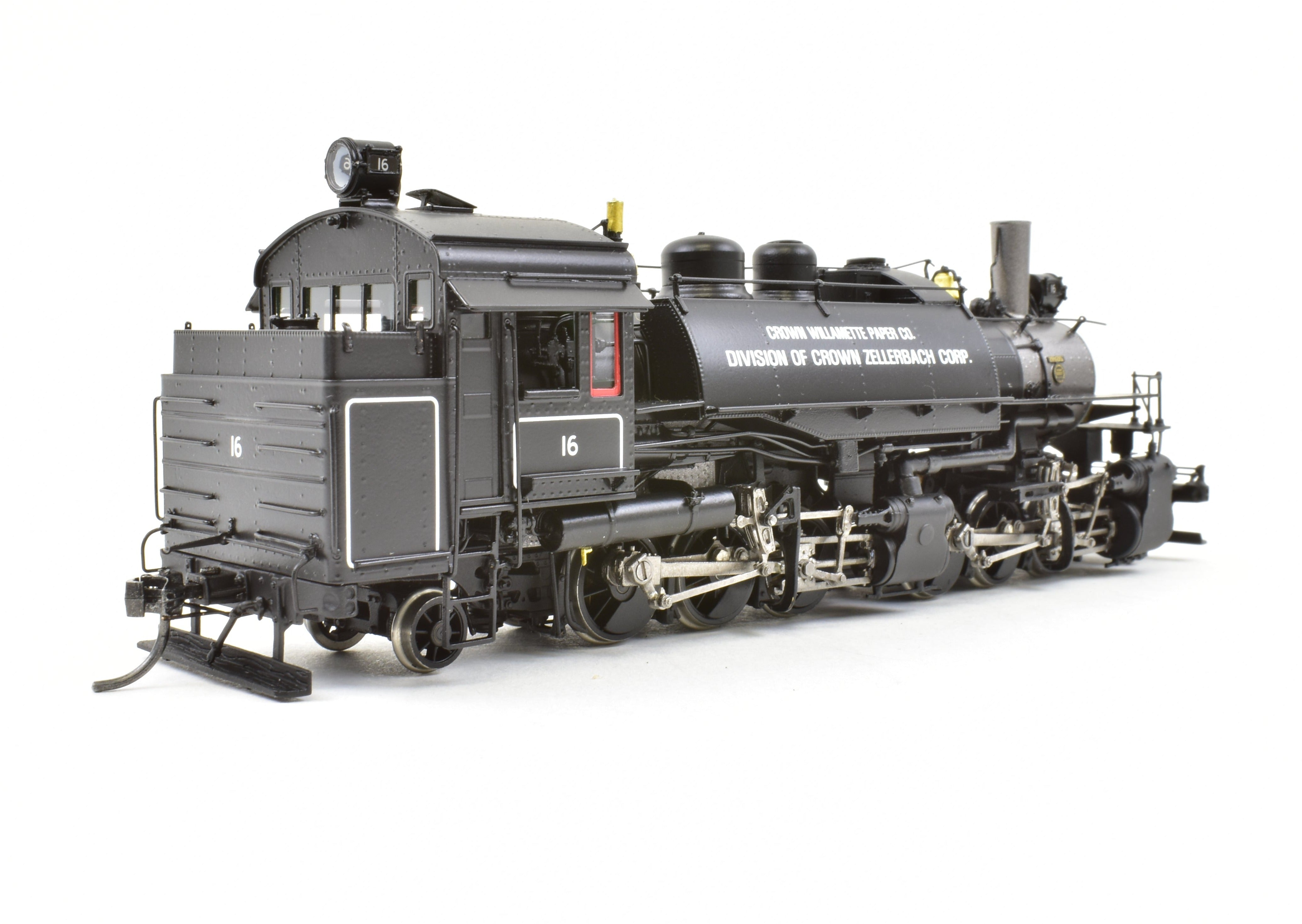 HO Brass DVP - #16 2-6-6-2T Baldwin Logging Mallet by Willamette Paper Co.