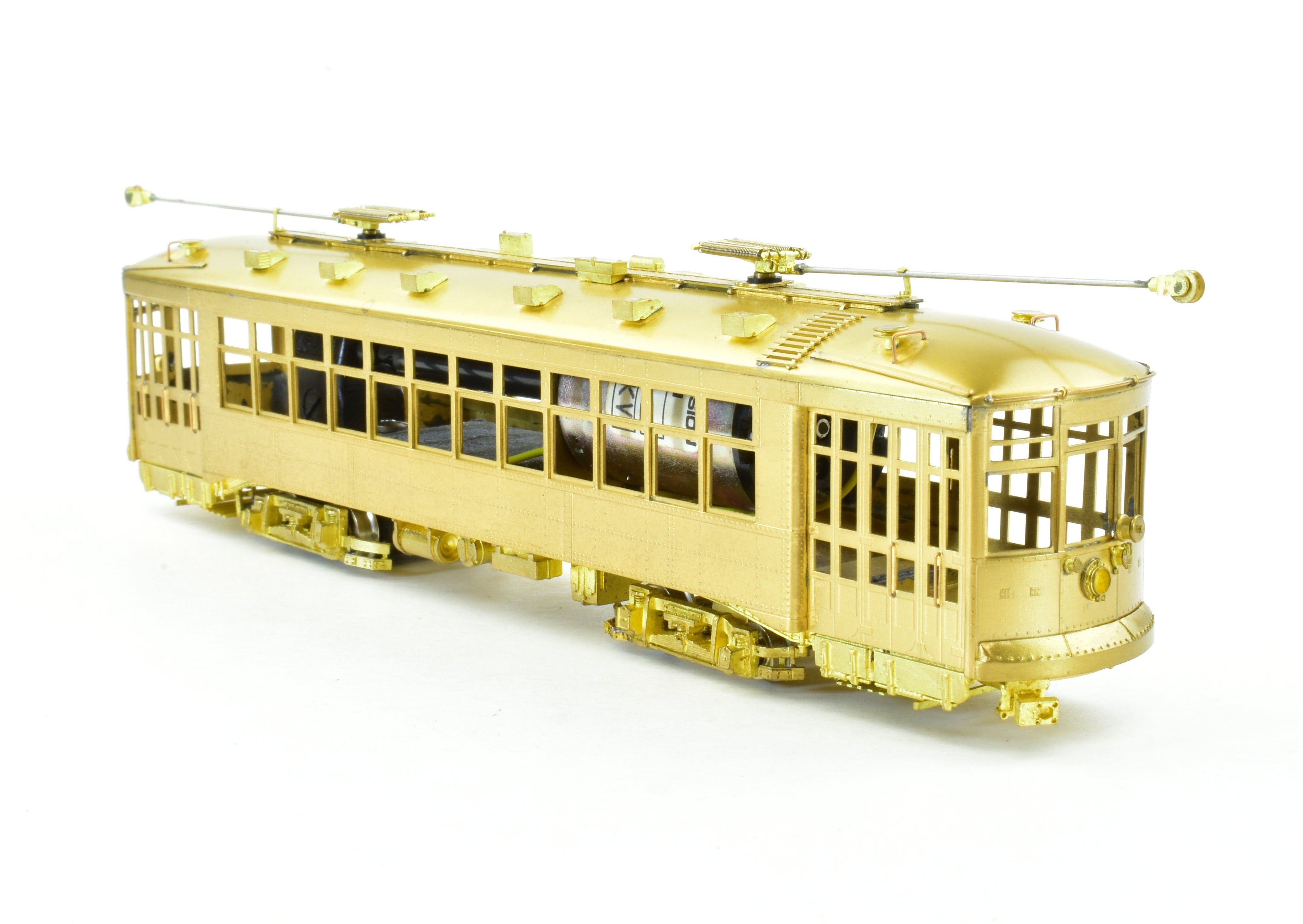 HO Scale Brass Chicago Surface Lines MU Car by WP Car Corp.