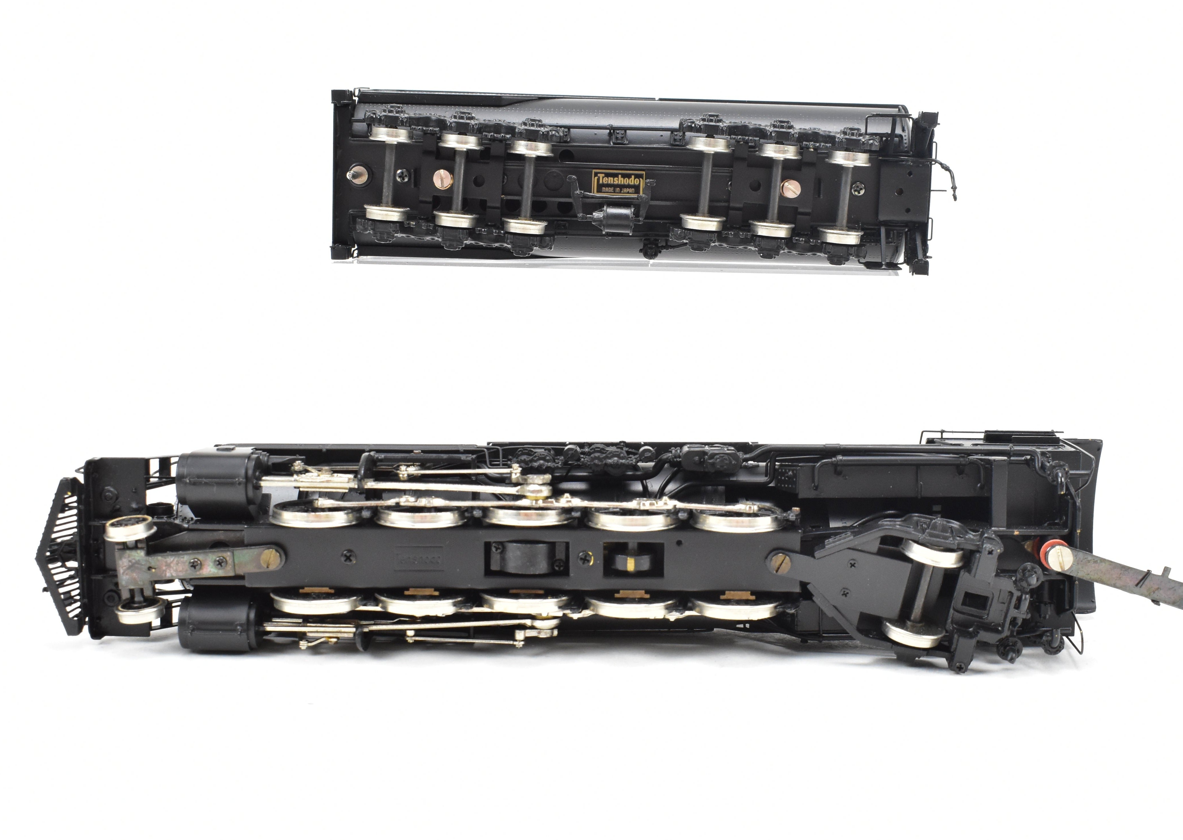 HO Scale Brass PFM - Tenshodo Great Northern 2-10-2 Class Q-1 Factory Painted Model Engine from 1984 Production Run