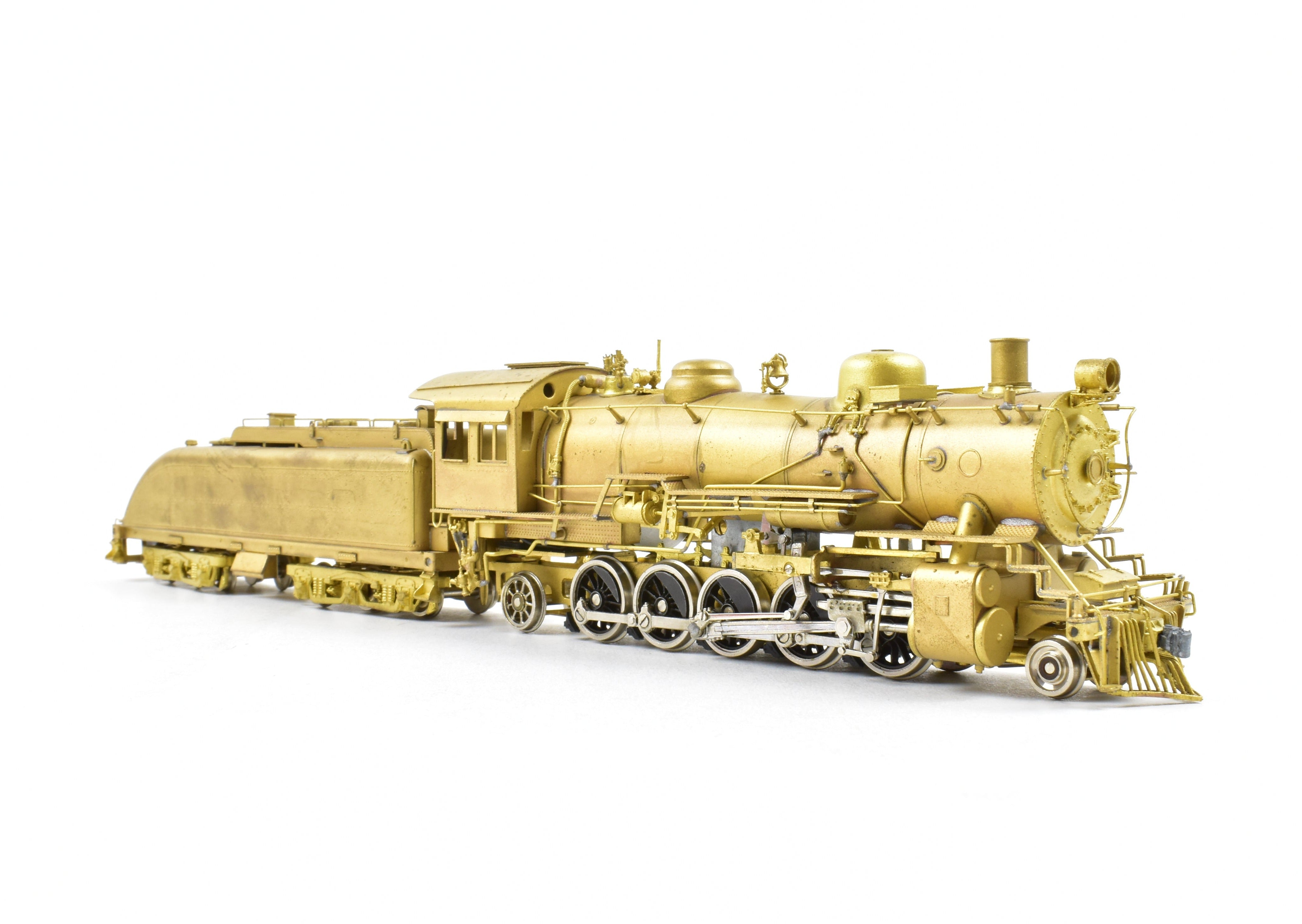 1979 HO Brass Westside Model Co. ATSF - Santa Fe 1600 2 - 10 - 2 Model with Spare Parts