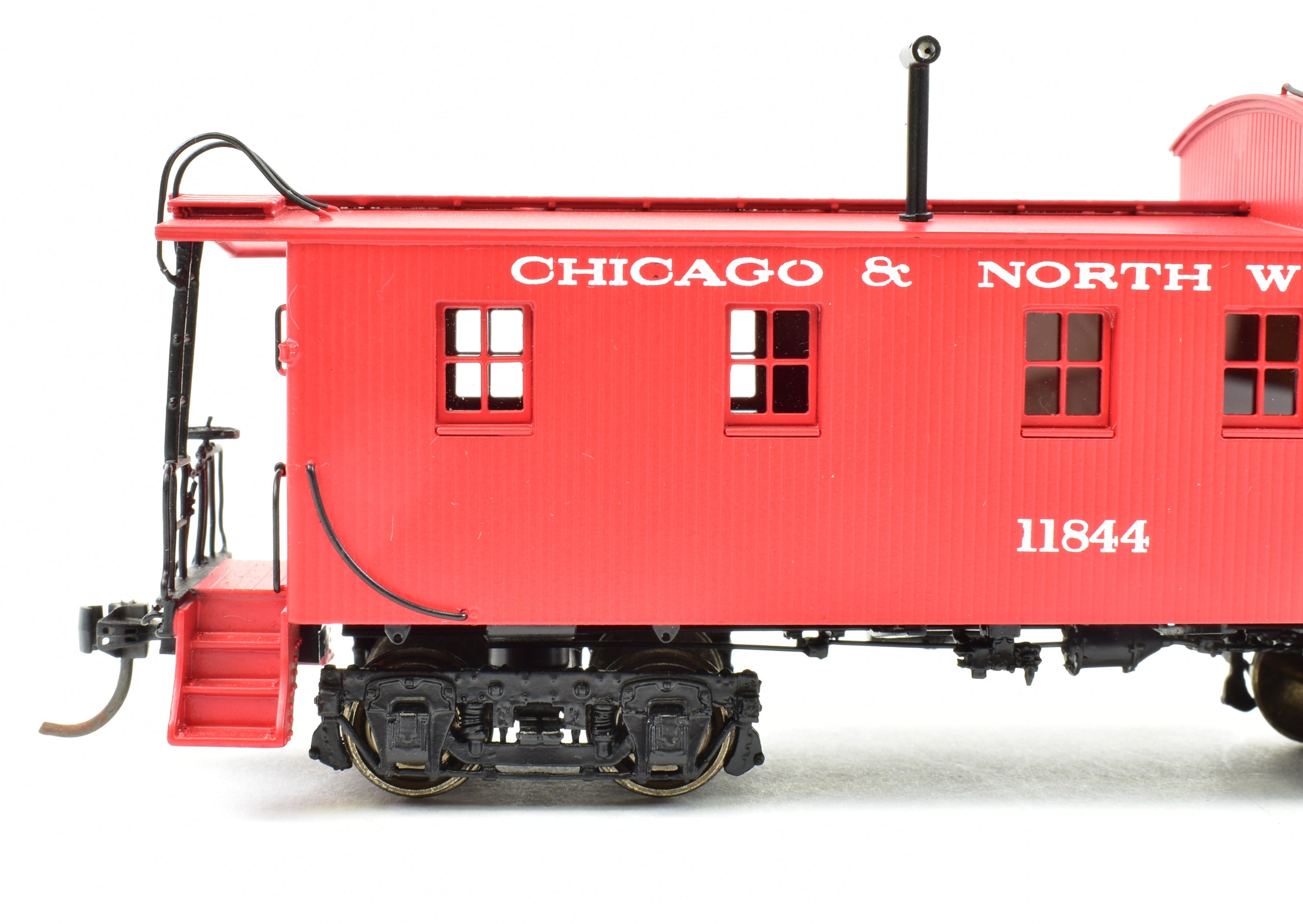 HO Scale Brass DVP Chicago & North Western Car Cupola Type FP, Road #11844