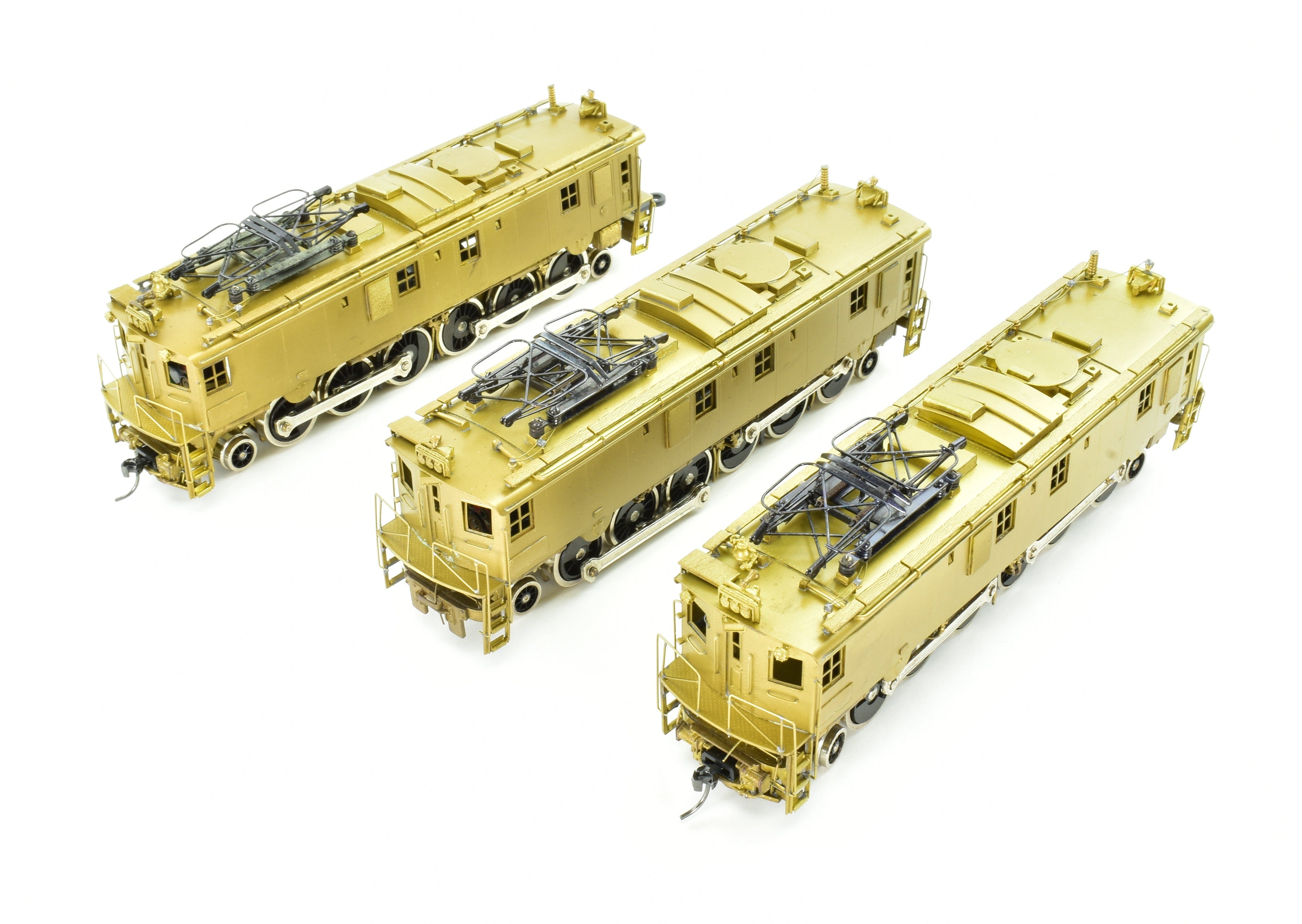 High - Quality HO Scale Brass Alco Models Virginian EL - 3a Jackshaft 3 - Unit Electric Locomotive Model for Train Enthusiasts