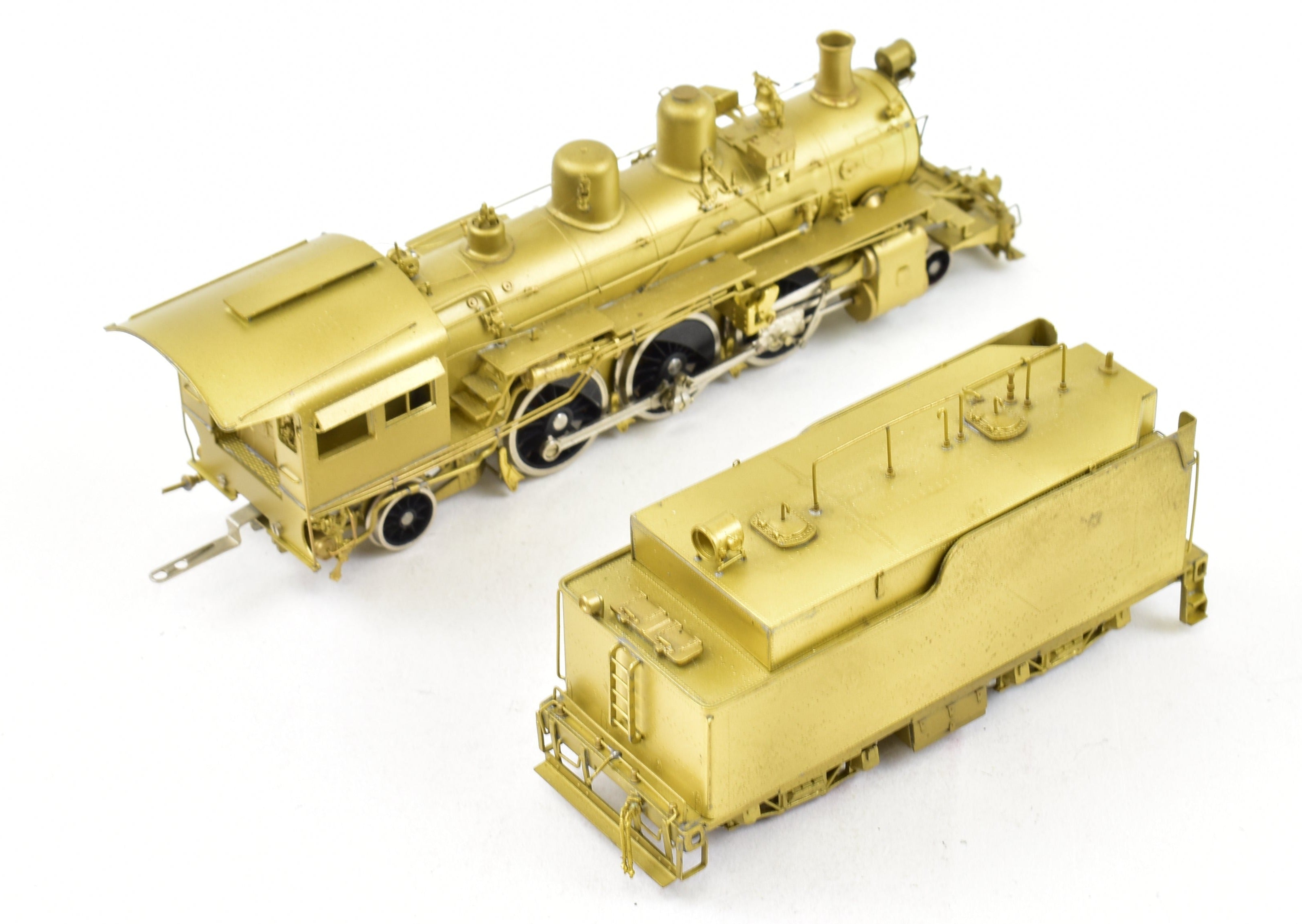 HO Brass Key Imports ATSF Santa Fe 1000 Class 2-6-2 Prairie Model with Spares