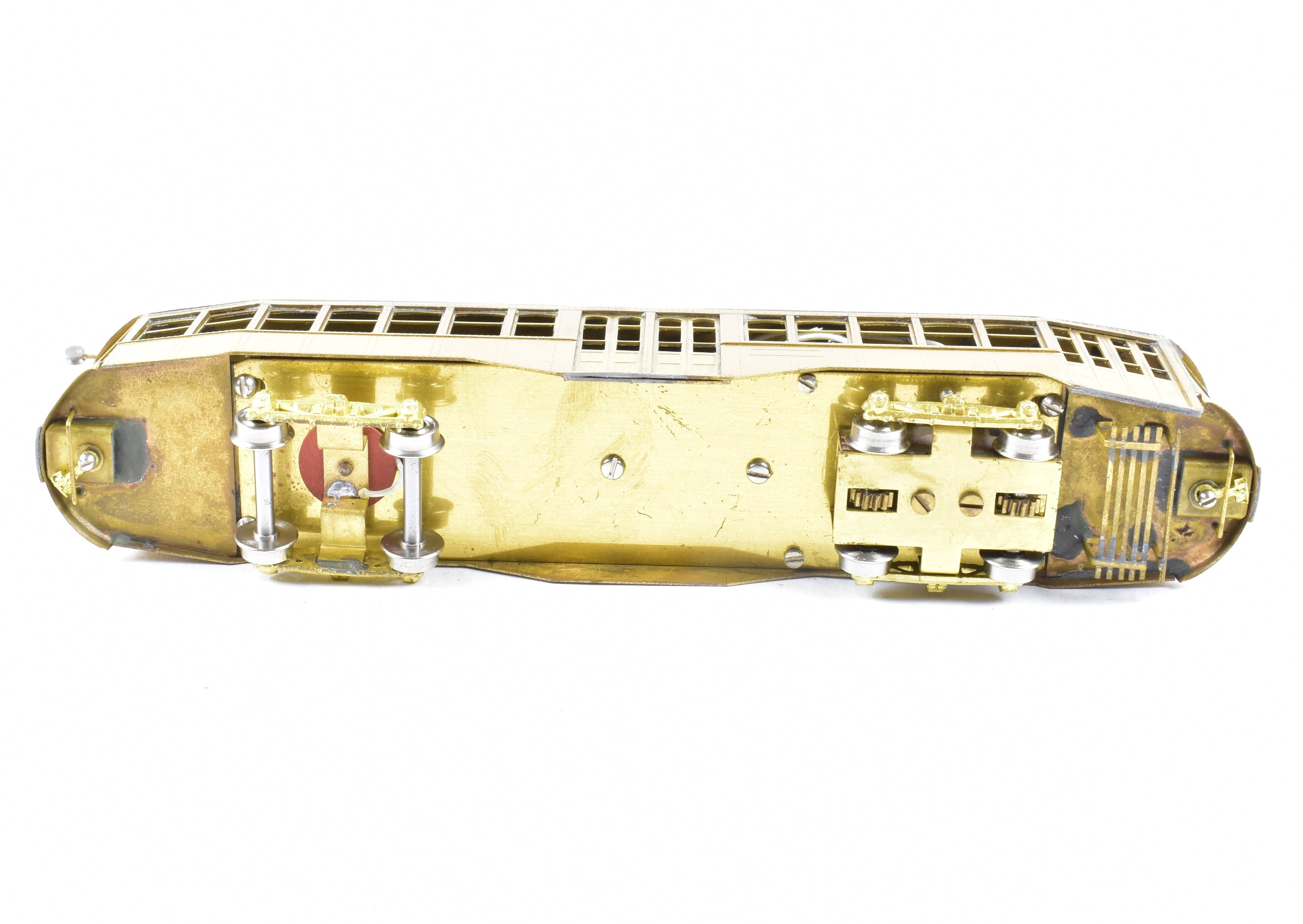 HO Scale Brass Fairfield Models Pittsburgh Jones Single - Ended Trolley Car Collectible