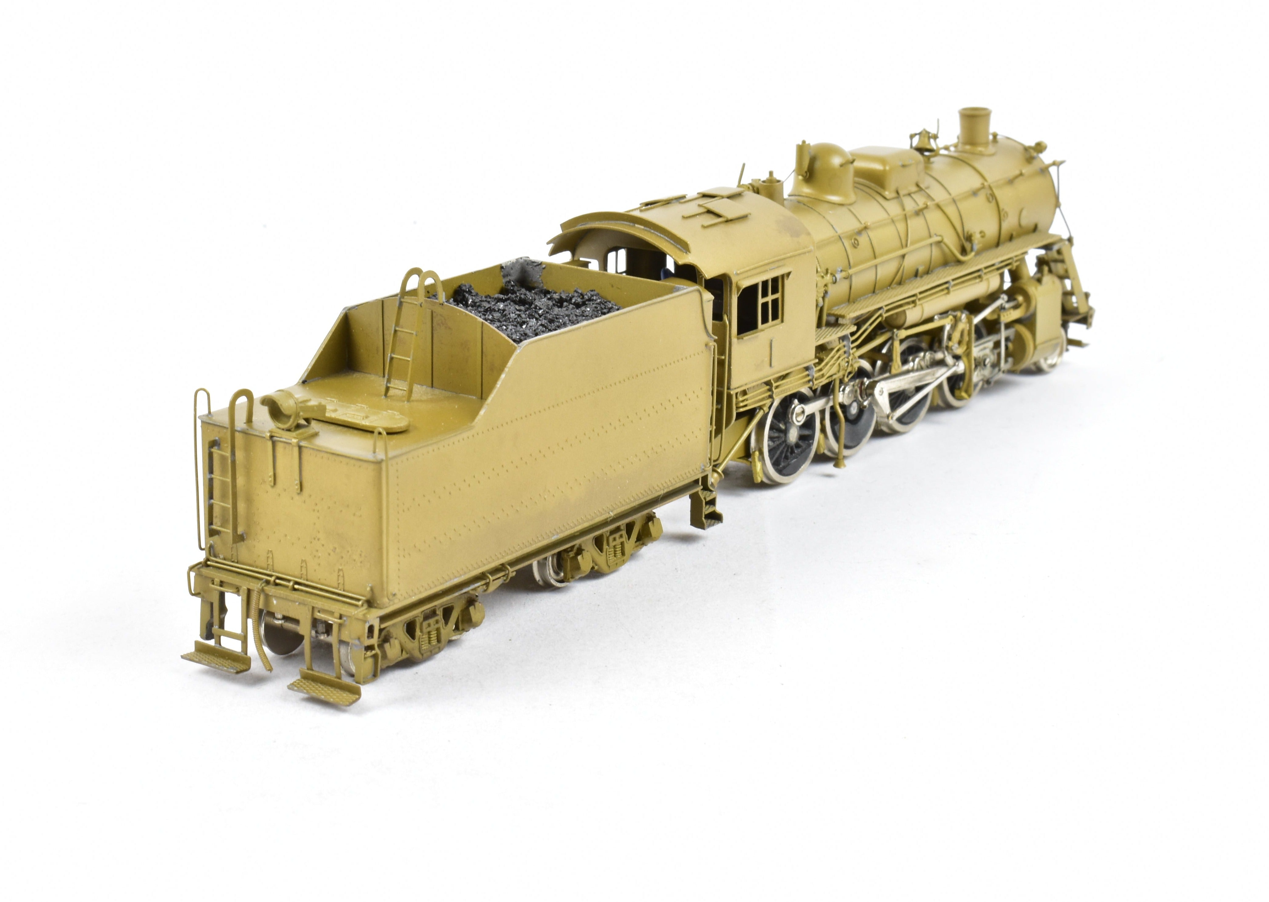 HO Scale Brass Hallmark Models Illinois Central 2-8-0 Steam Locomotive Model