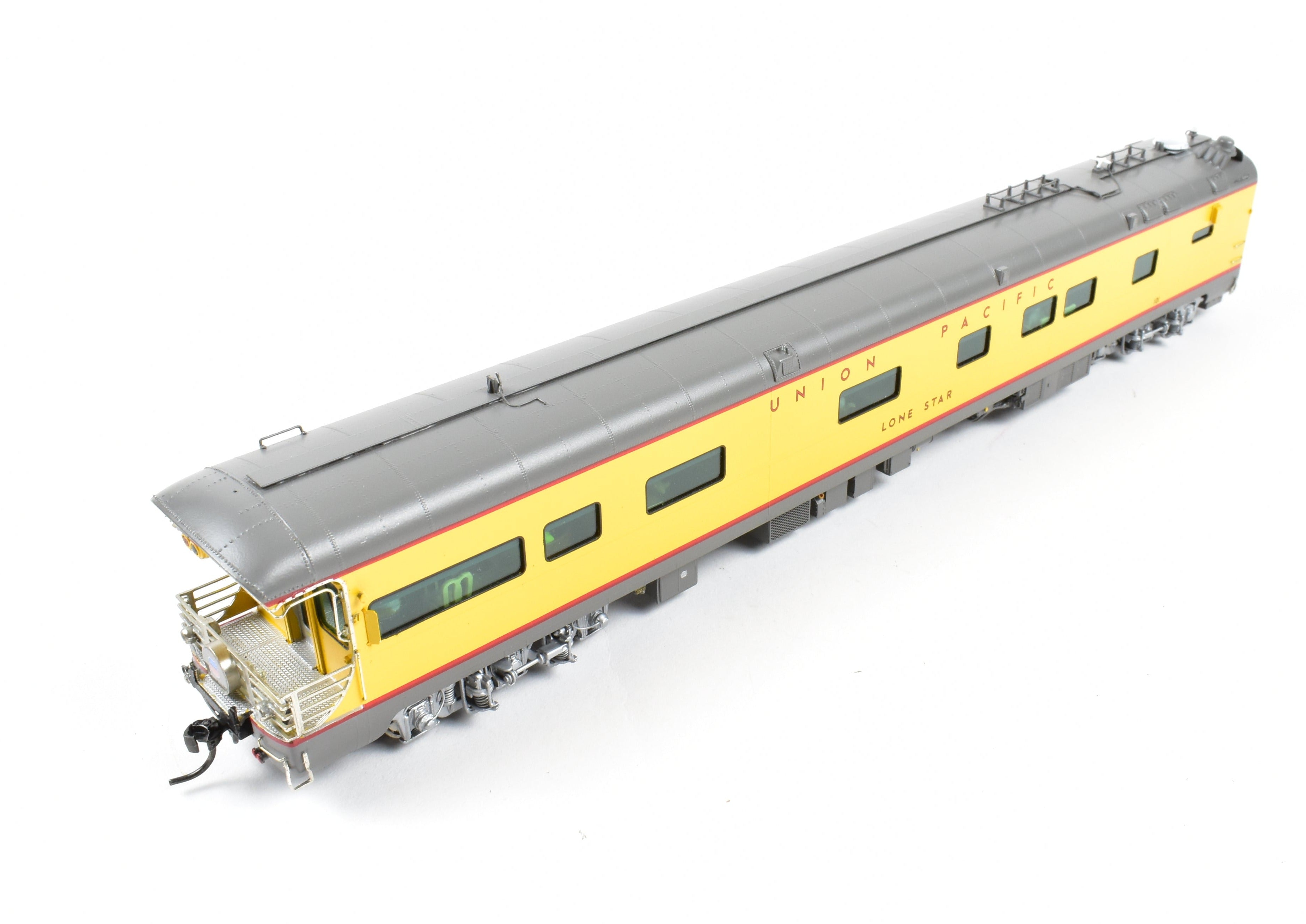 HO Scale Brass Union Pacific Lone Star Business Car Model by Overland Models, Inc. - No Lights and Sold As-Is