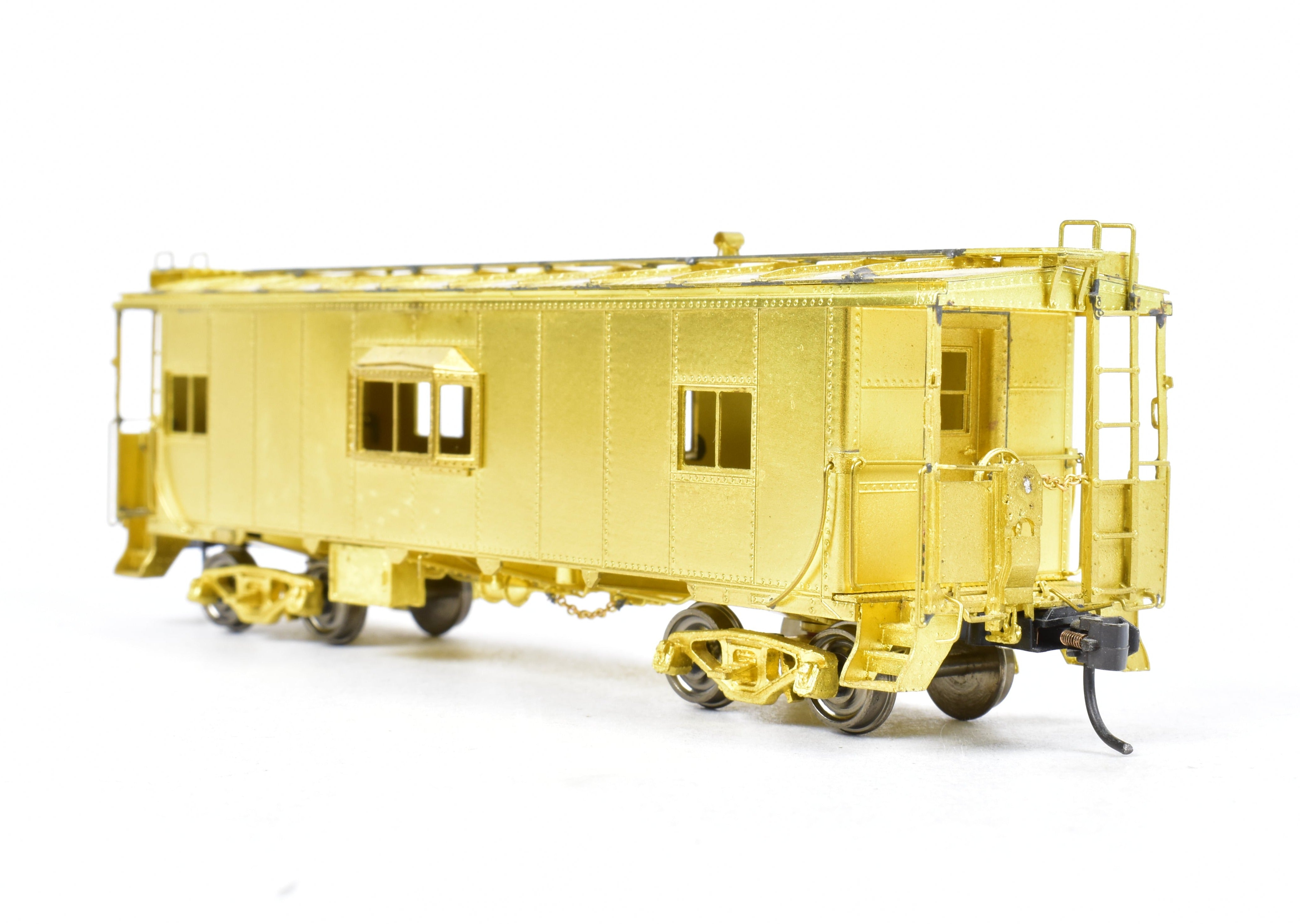HO Scale Brass Illinois Terminal Bay Window Caboose Model by Overland Models, Inc. (Numbers #980 - #989)