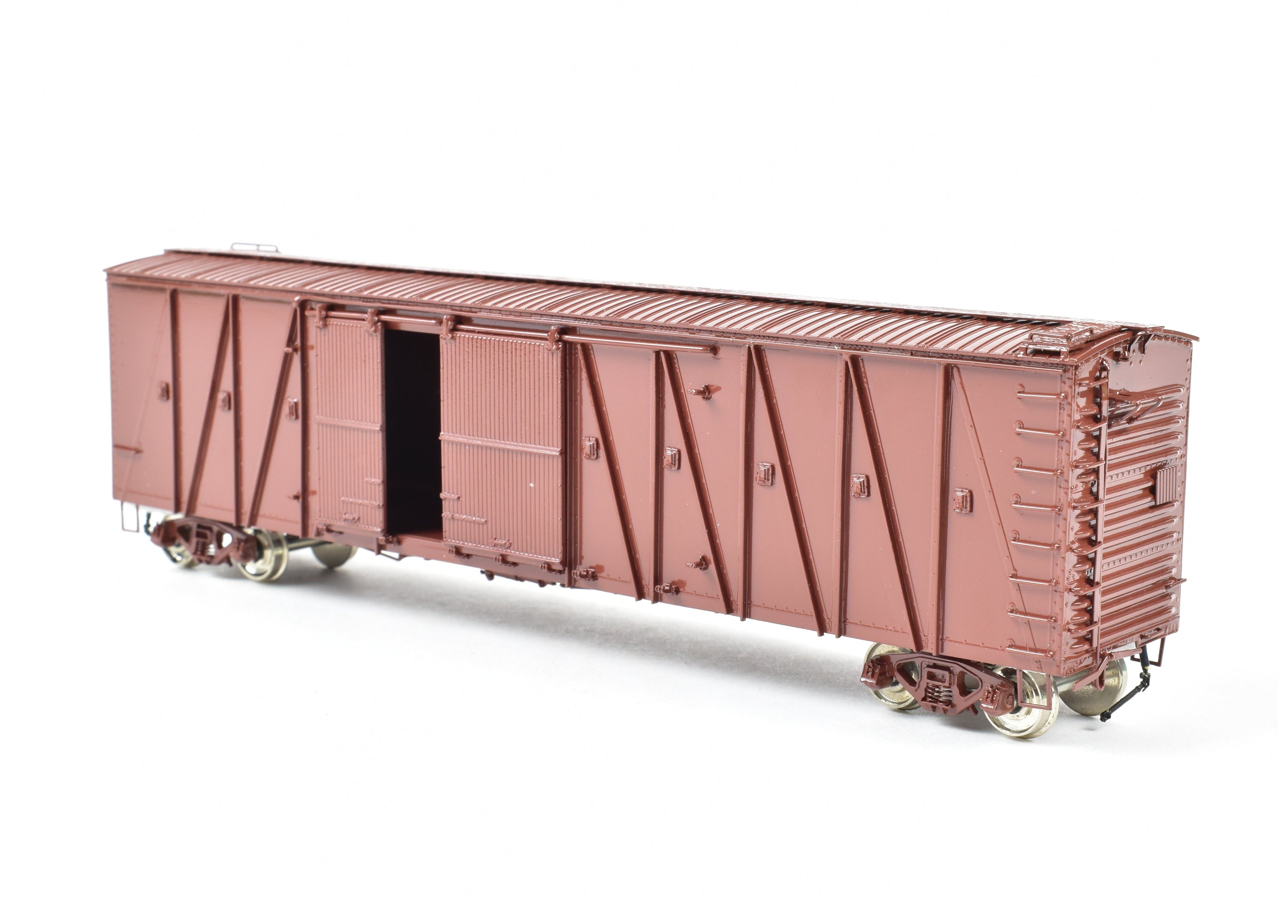 HO Scale Brass Model Auto Boxcar - OMI (Overland Models, Inc.) Union Pacific A-50-4 50-Foot Auto Boxcar from 1919 to 1960s