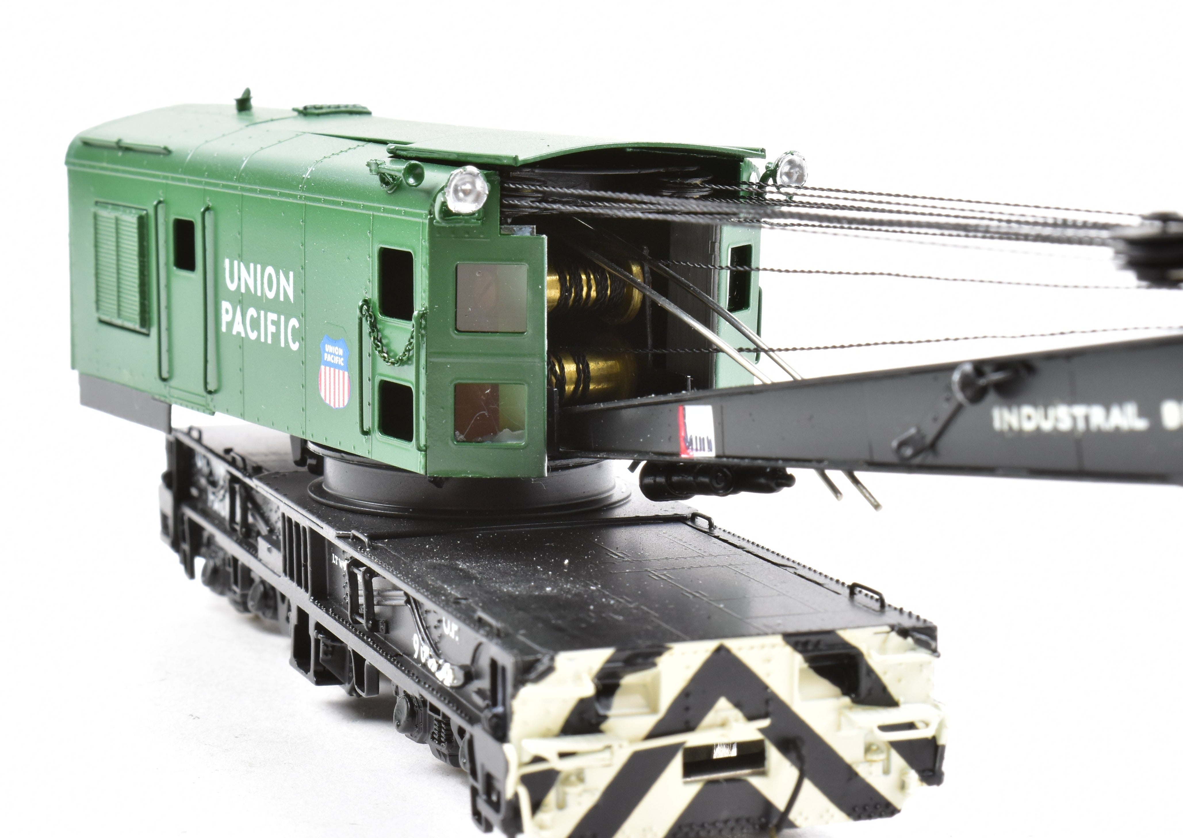 HO Brass OMI Union Pacific 200-Ton Crane Custom Painted by Overland Models