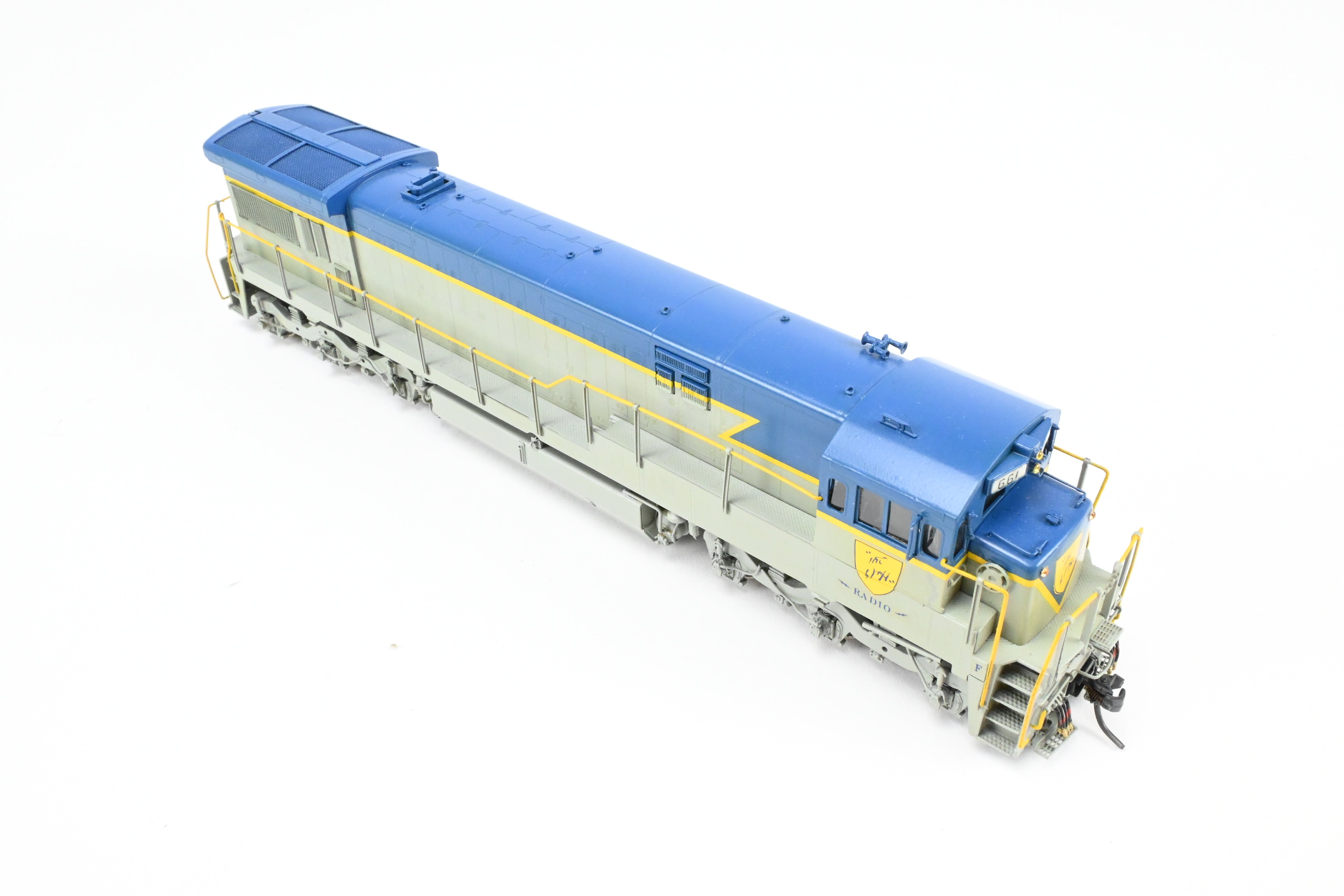 HO Scale Brass Locomotive Model - Overland Models Inc. Custom Painted Delaware & Hudson GE U33C No. 661