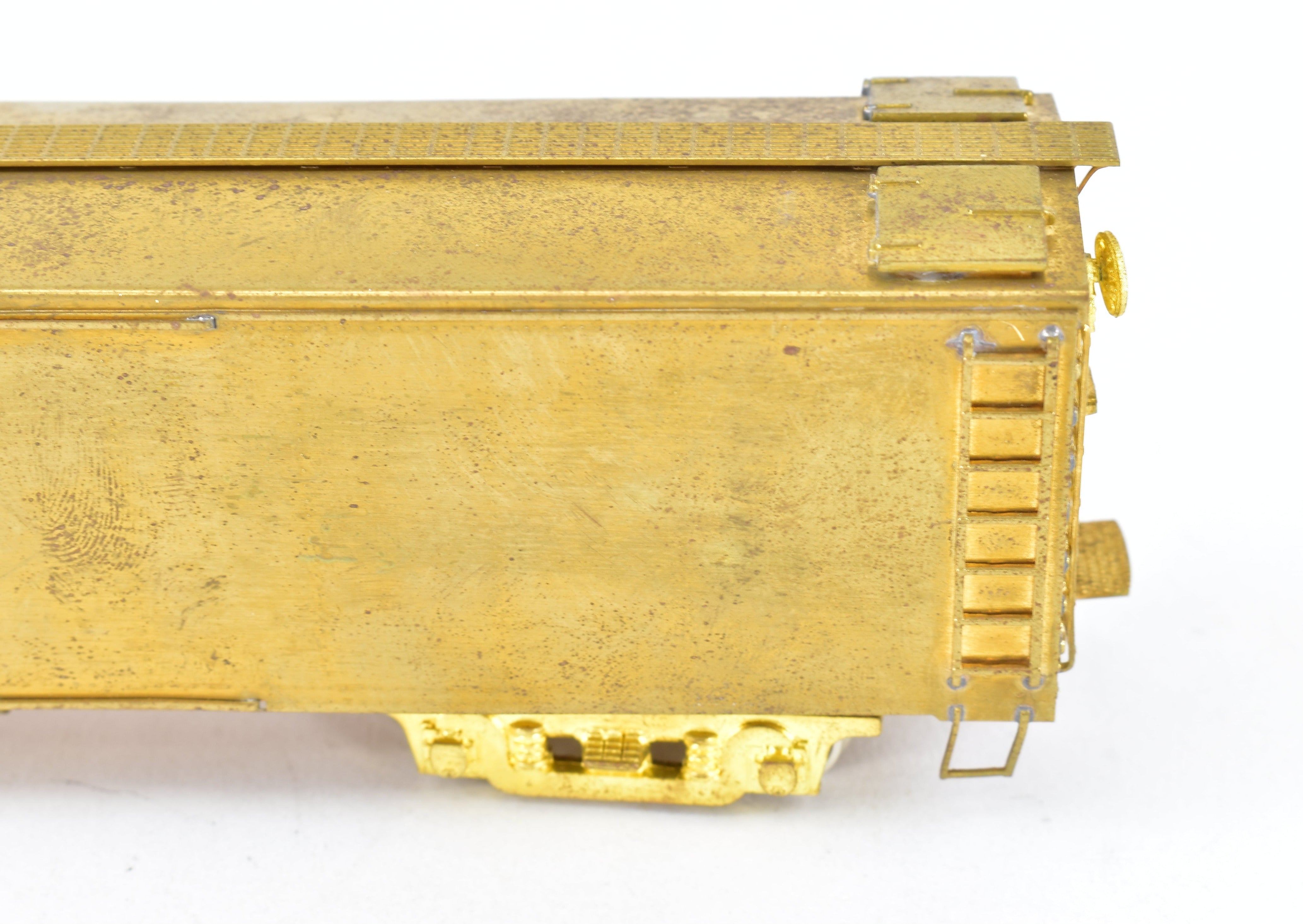 HO Scale Brass Model Trains by Trains Inc. - 50-Foot Steel Railway Express Reefer for Various Railway Routes