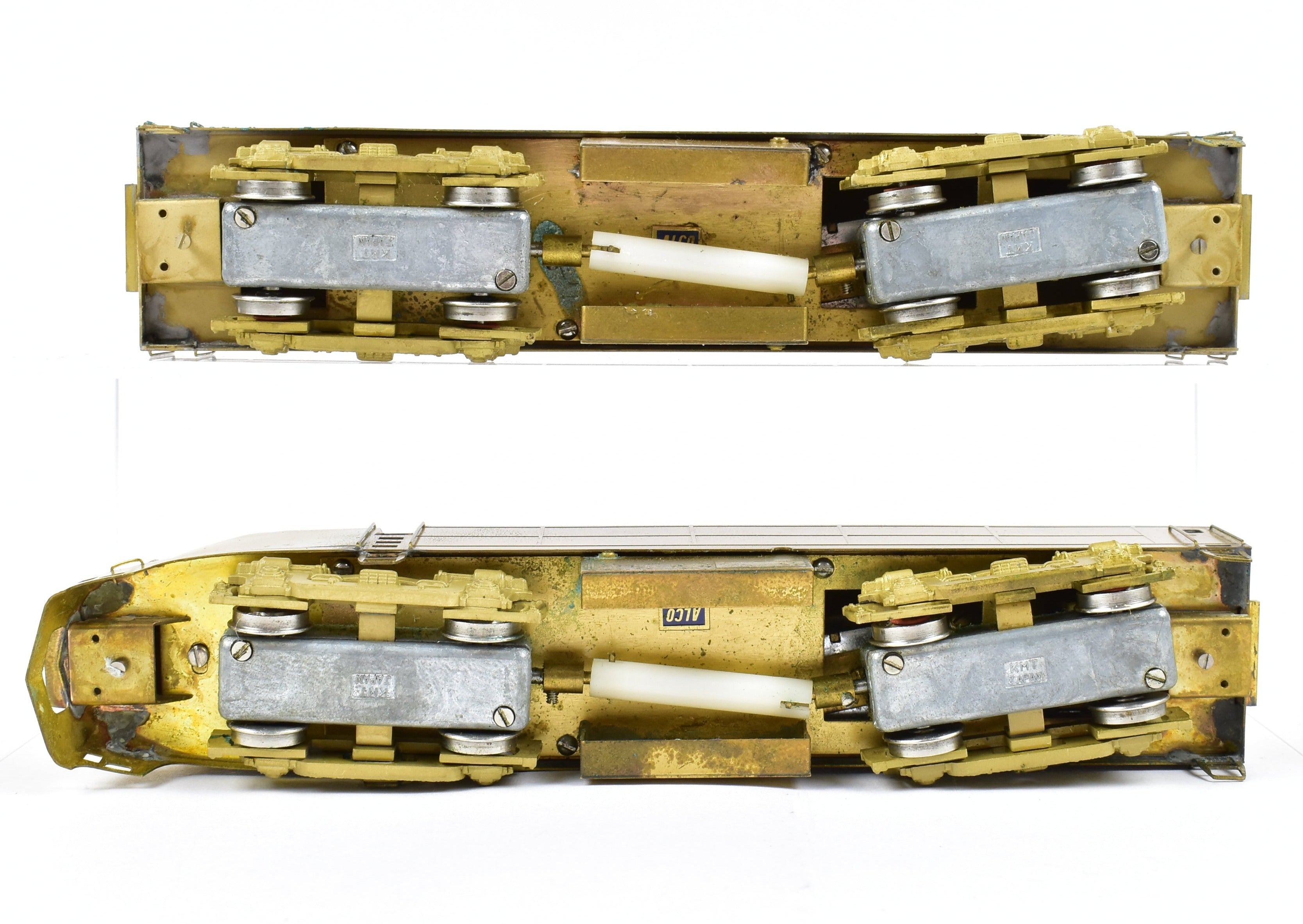 HO Scale Brass ALCO Model Train Set - Various Roads Baldwin RF - 16A & RF - 16B Powered Diesel Locomotives 2 - Unit Set