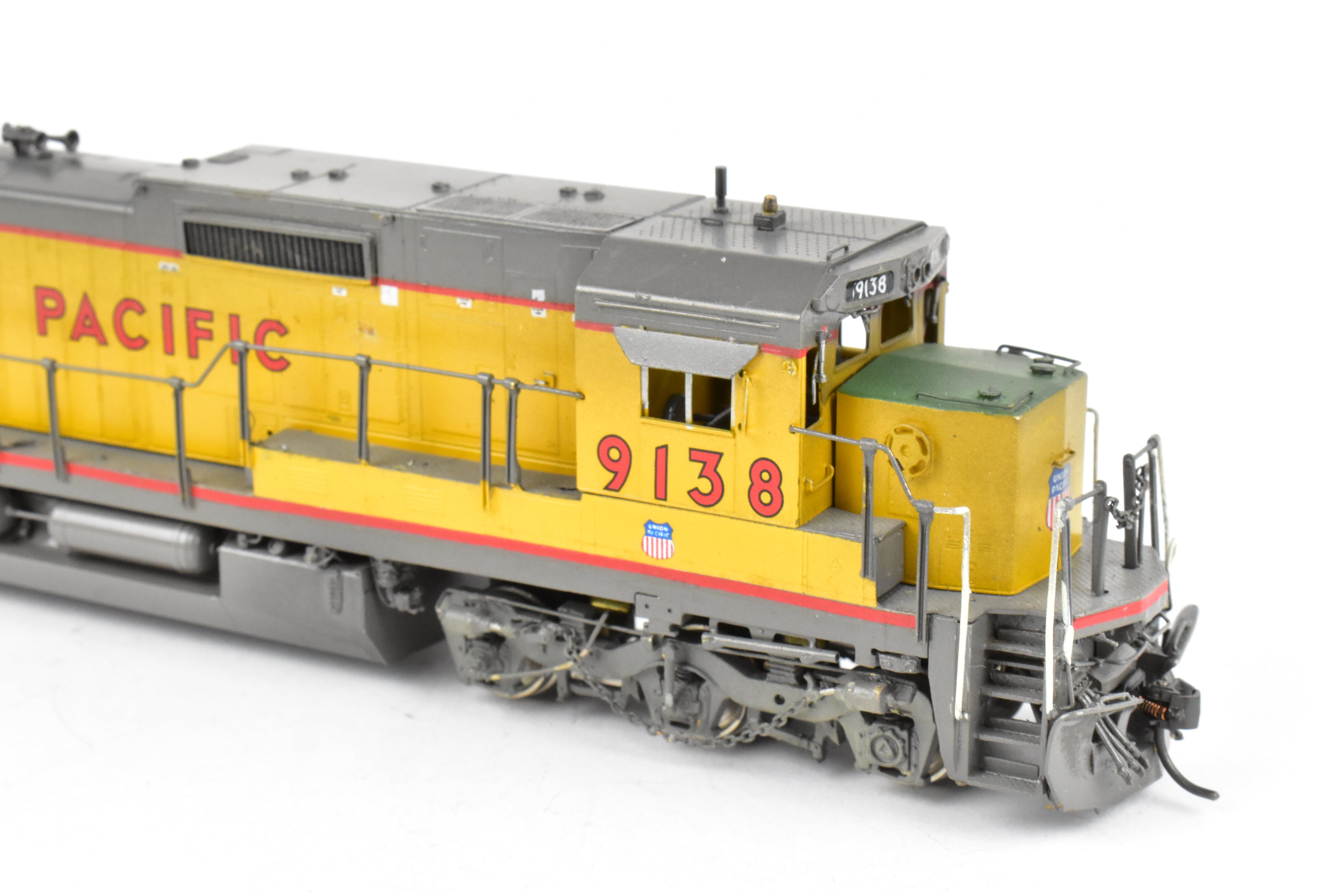 HO Scale Brass Union Pacific GE Dash 8 - 40C Custom Painted Locomotive Model No. 9138 by Overland Models, Inc. with Incorrect Box