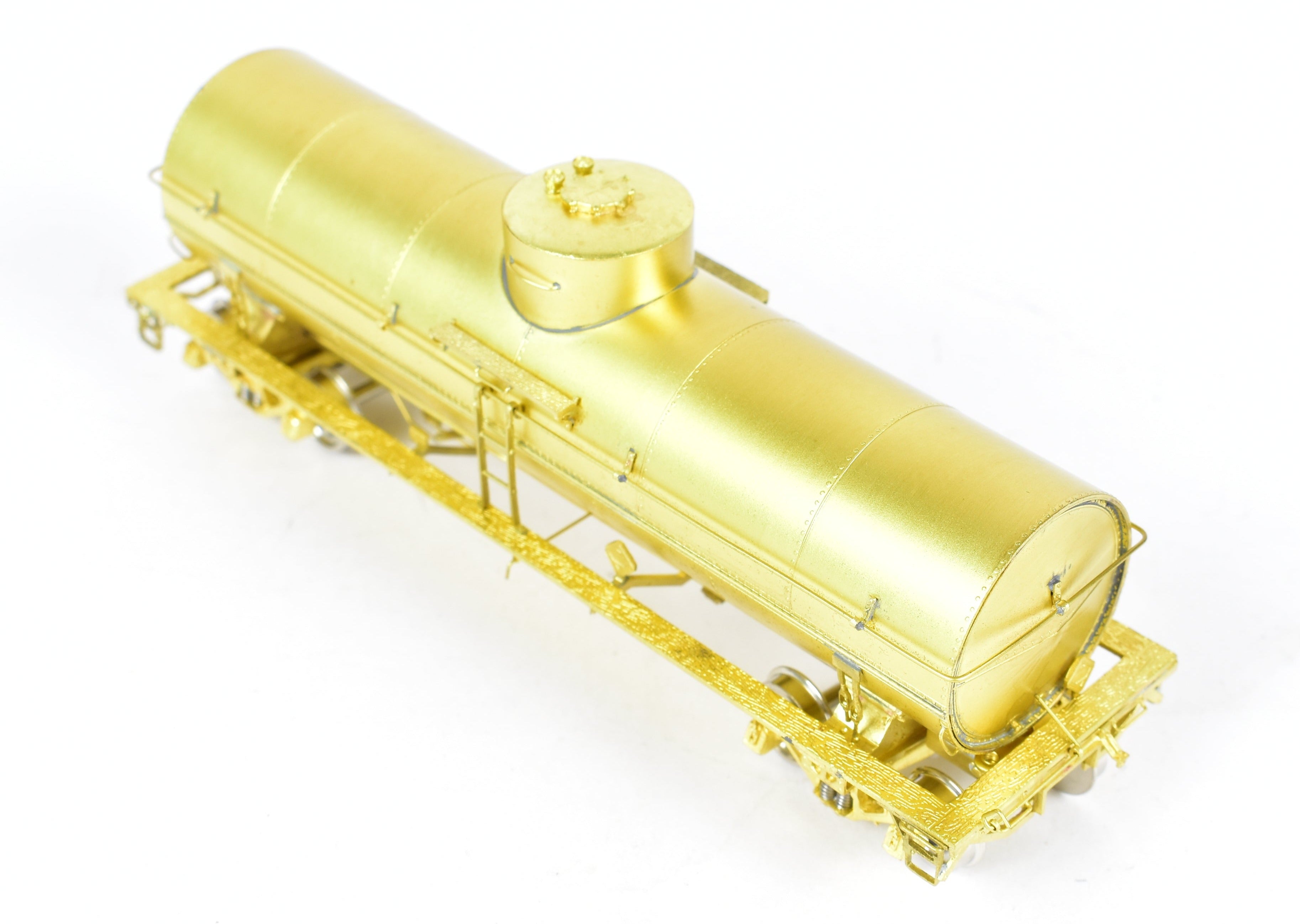 HO Scale Brass Single Dome Tank Car Model by Overland Models, Inc. (OMI) for Various Roads - GATX 10,000 Gallon Capacity