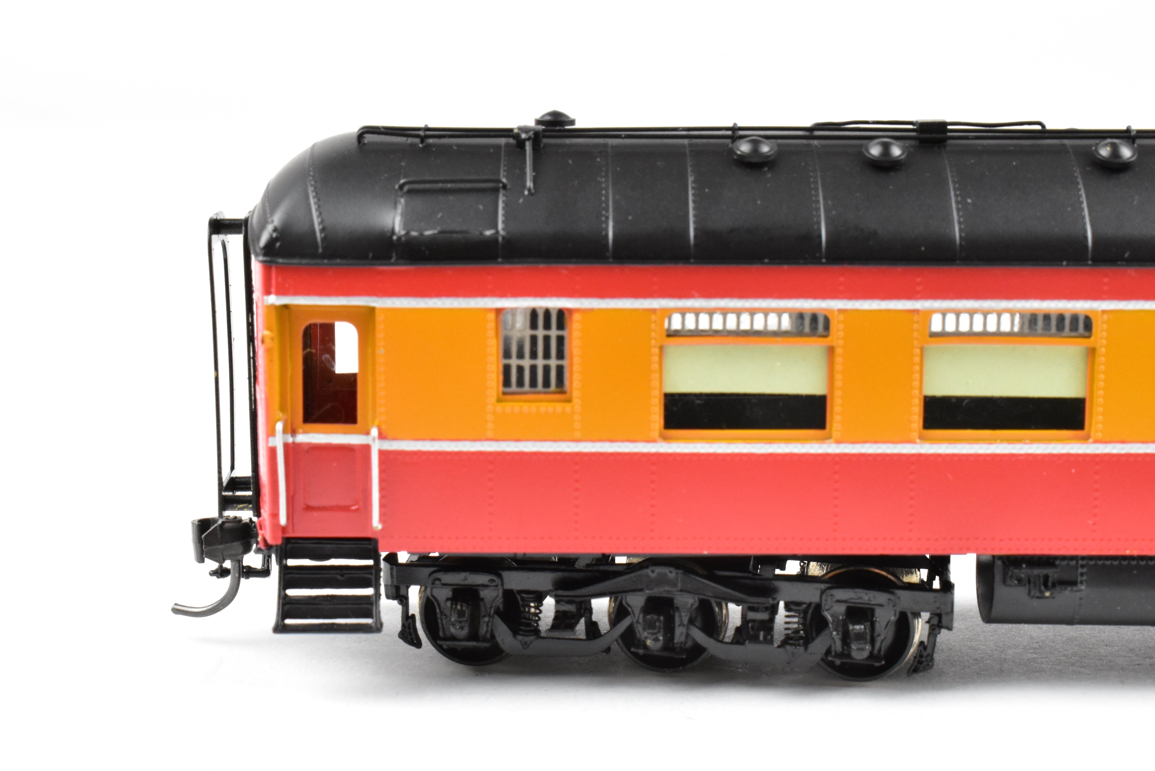 HO Scale Brass Precision Scale Co. Model - Southern Pacific Harriman CS 72' Observation Car of Class 70 - O - 1 in Daylight Scheme, Custom Painted and Lettered #2804