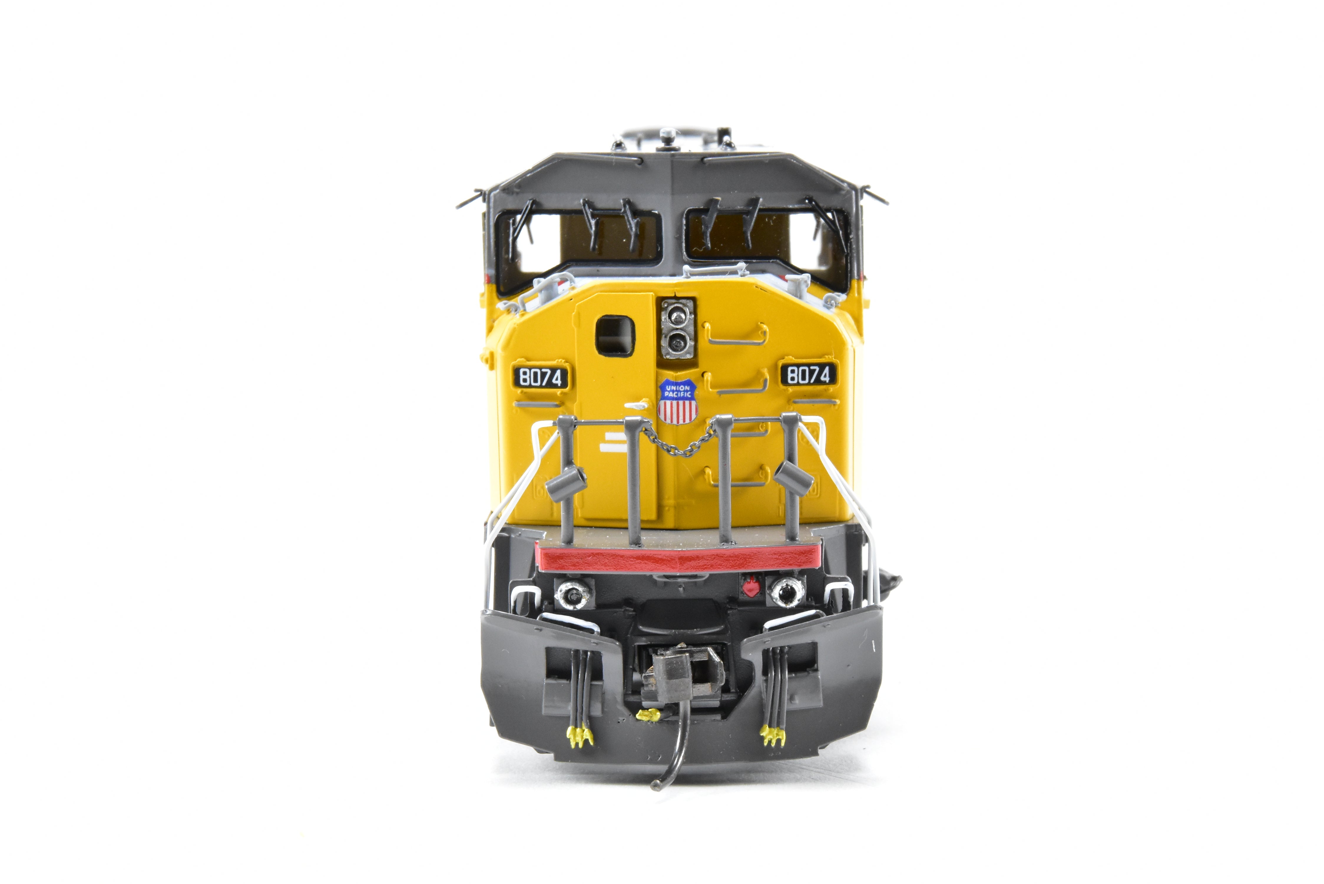 HO Scale Brass Union Pacific EMD SD90/43M Model Train with 'We Will Deliver' Slogan, FP #8074 by Overland Models, Inc.