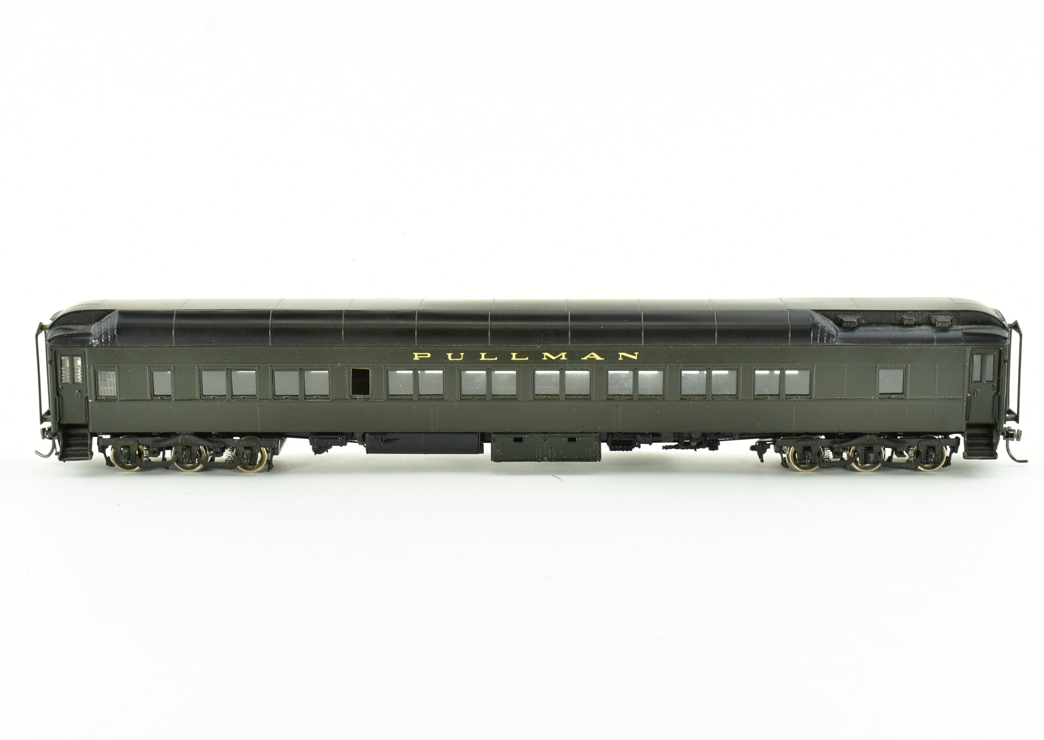 High - Quality HO Scale Brass Precision Scale Co. Pullman 80 - Foot Sleeper 14 - Section Tourist Car Model Plan 3958A with Ice and Air FP