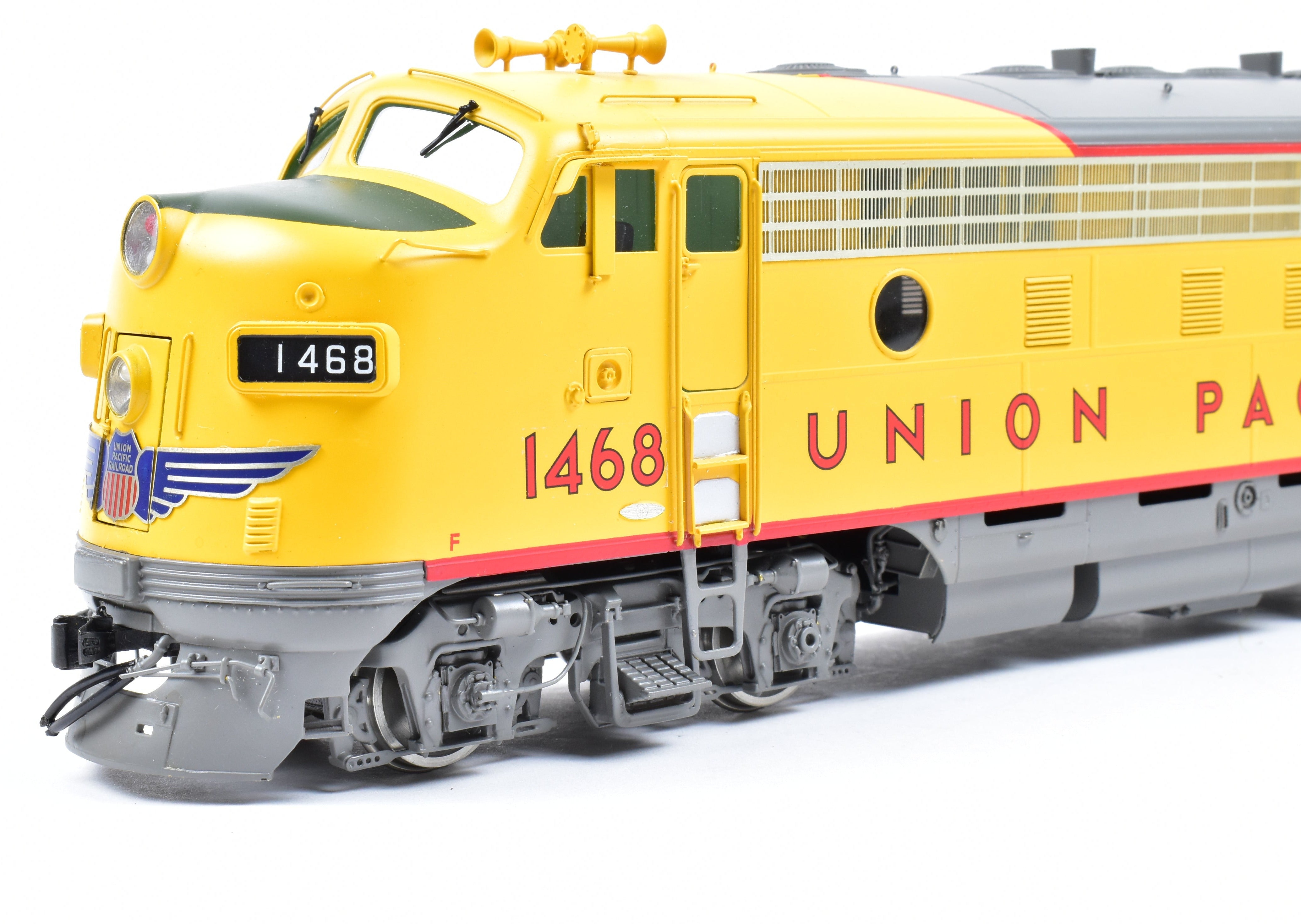 O Scale Model Train - Brass Key Imports Union Pacific EMD F - 7A/B Set, Factory - Painted Second Set with Unit Numbers 1468 & 1468B