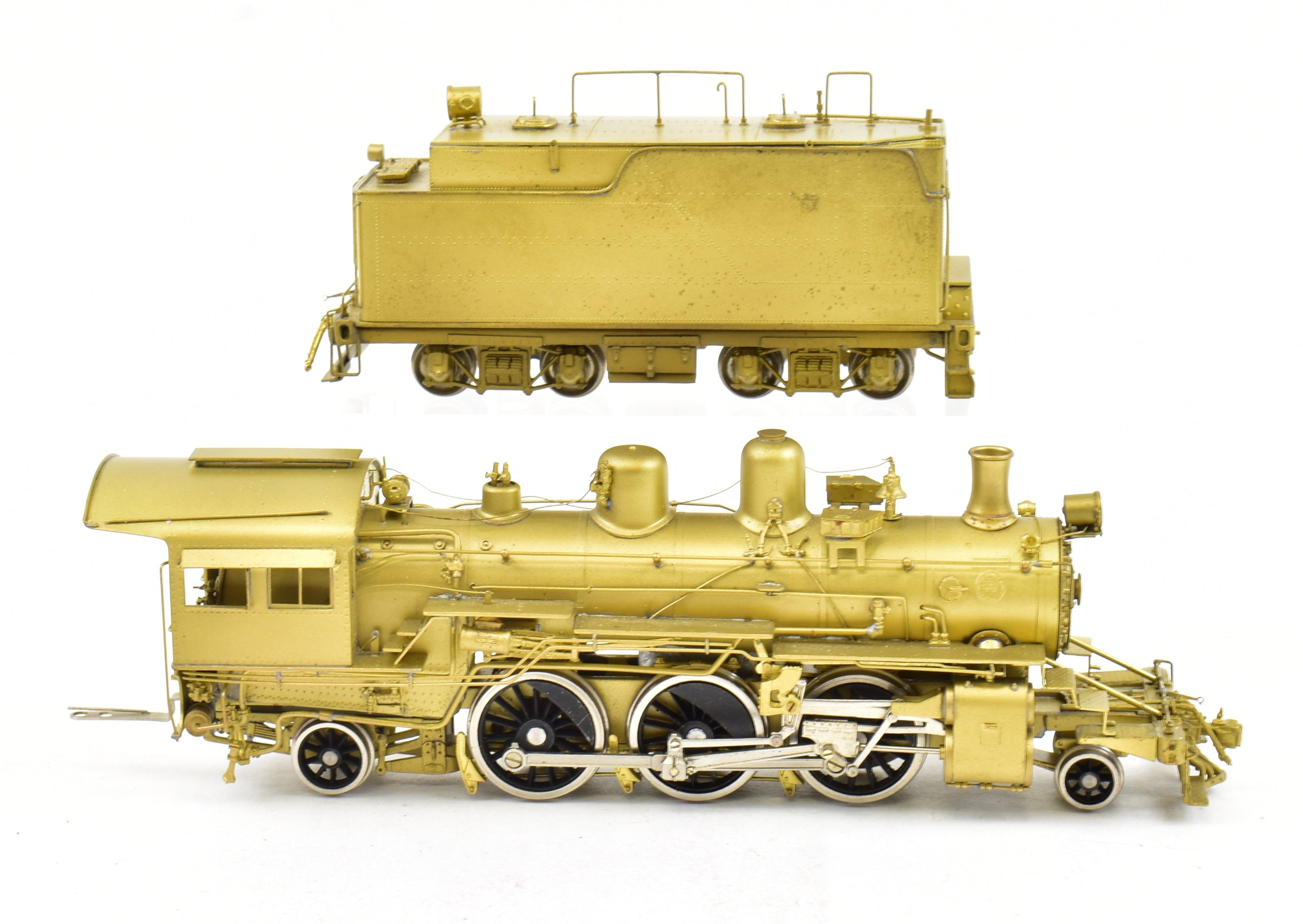 HO Brass Key Imports ATSF Santa Fe 1000 Class 2-6-2 Prairie Model with Spares