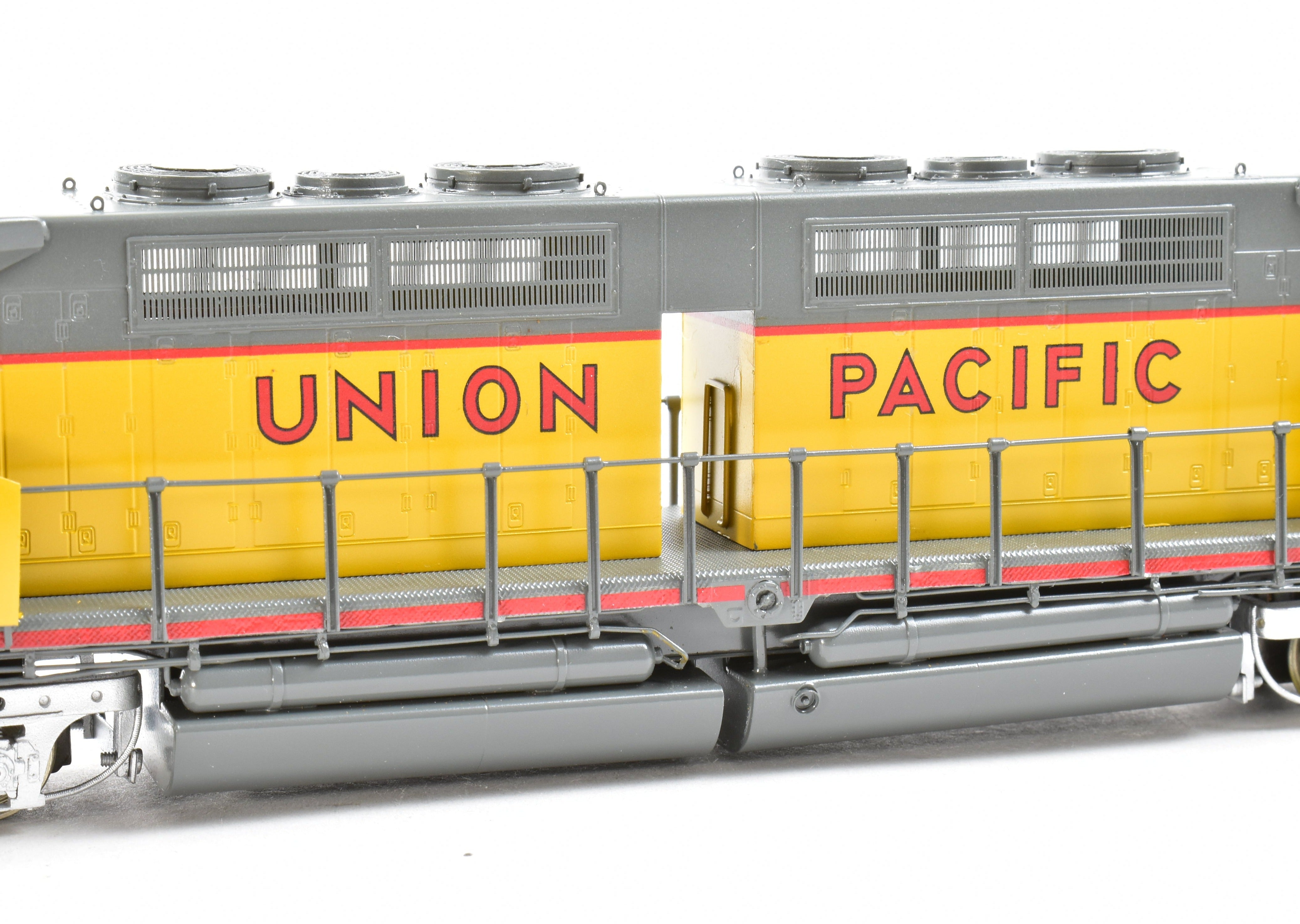 HO Scale Brass Locomotive - Overland Models, Inc. (OMI) Union Pacific (UP) Modernized DD35 B with Sand Boxes and Factory - Equivalent Custom Painting