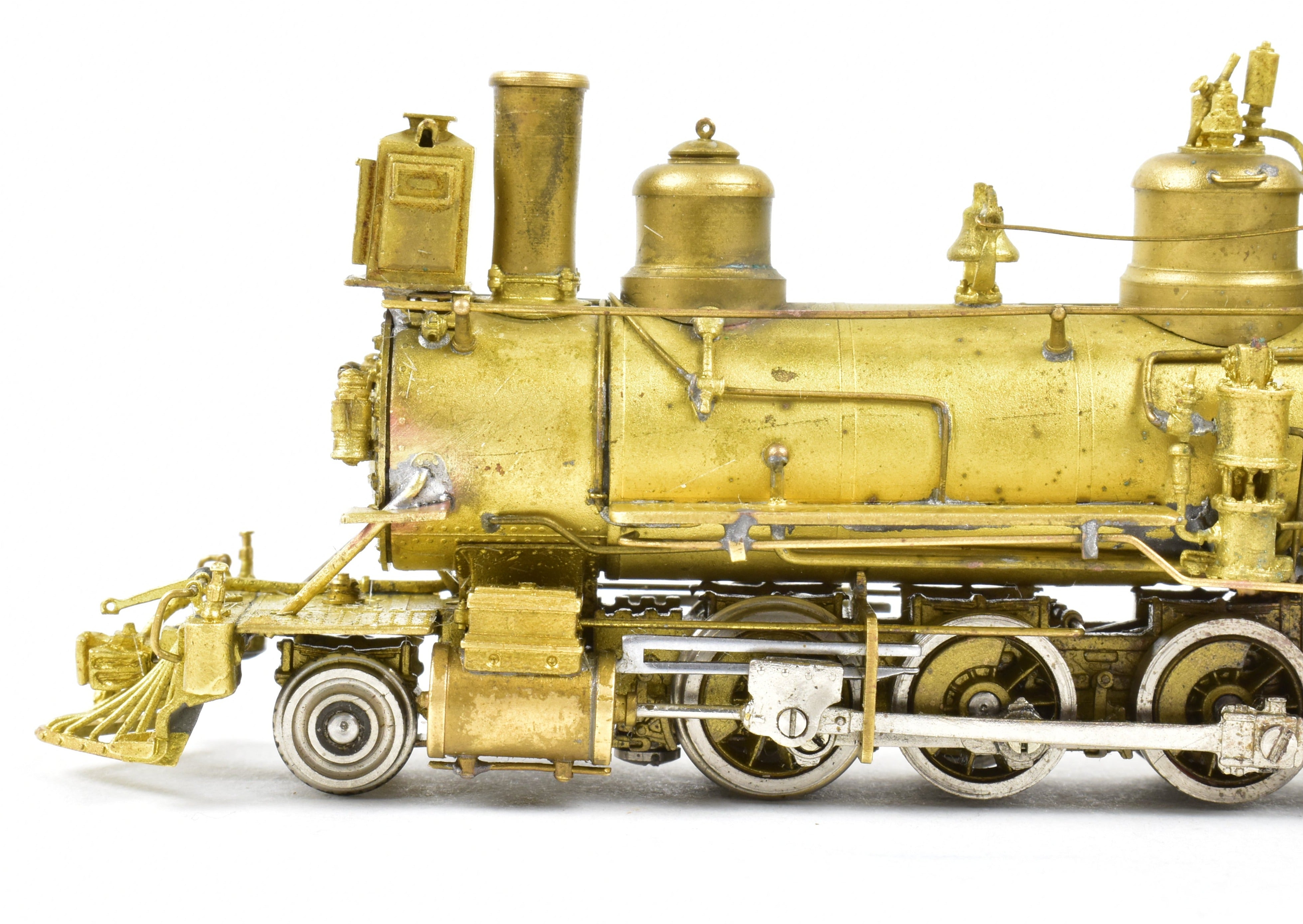 HOn3 Scale Brass Model Train - Key Imports RGS Rio Grande Southern C - 17 No. 42 2 - 8 - 0 Consolidation with Re - Motored Mechanism