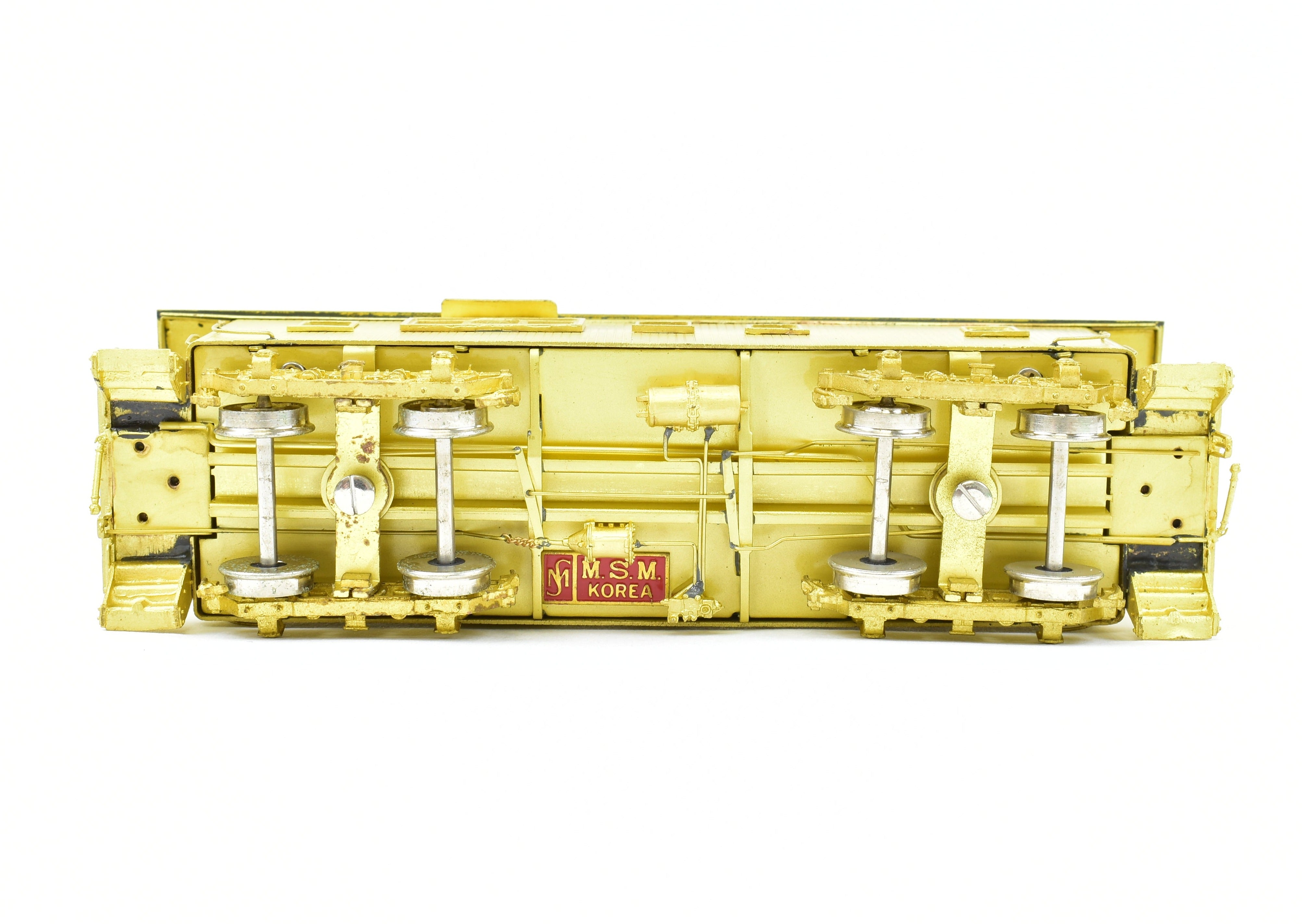 HO Scale Brass Chicago & Northwestern Wood Caboose End Windows by Overland Models, Inc. (OMI) - Ideal for Model Railroading Enthusiasts