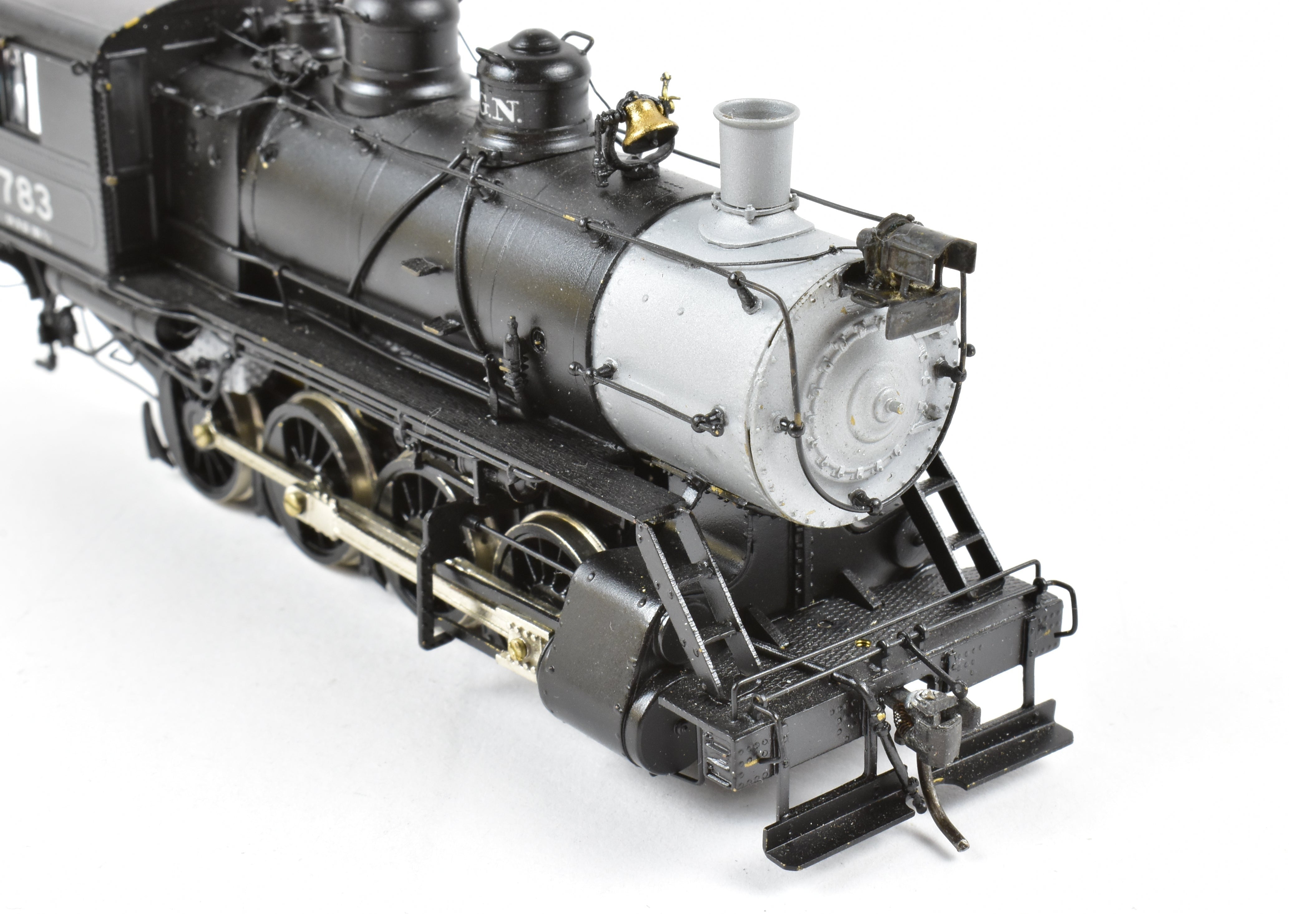HO Scale Brass Model Train - Oriental Limited Great Northern Class C - 4 0 - 8 - 0 Switcher Locomotive CP No. 783