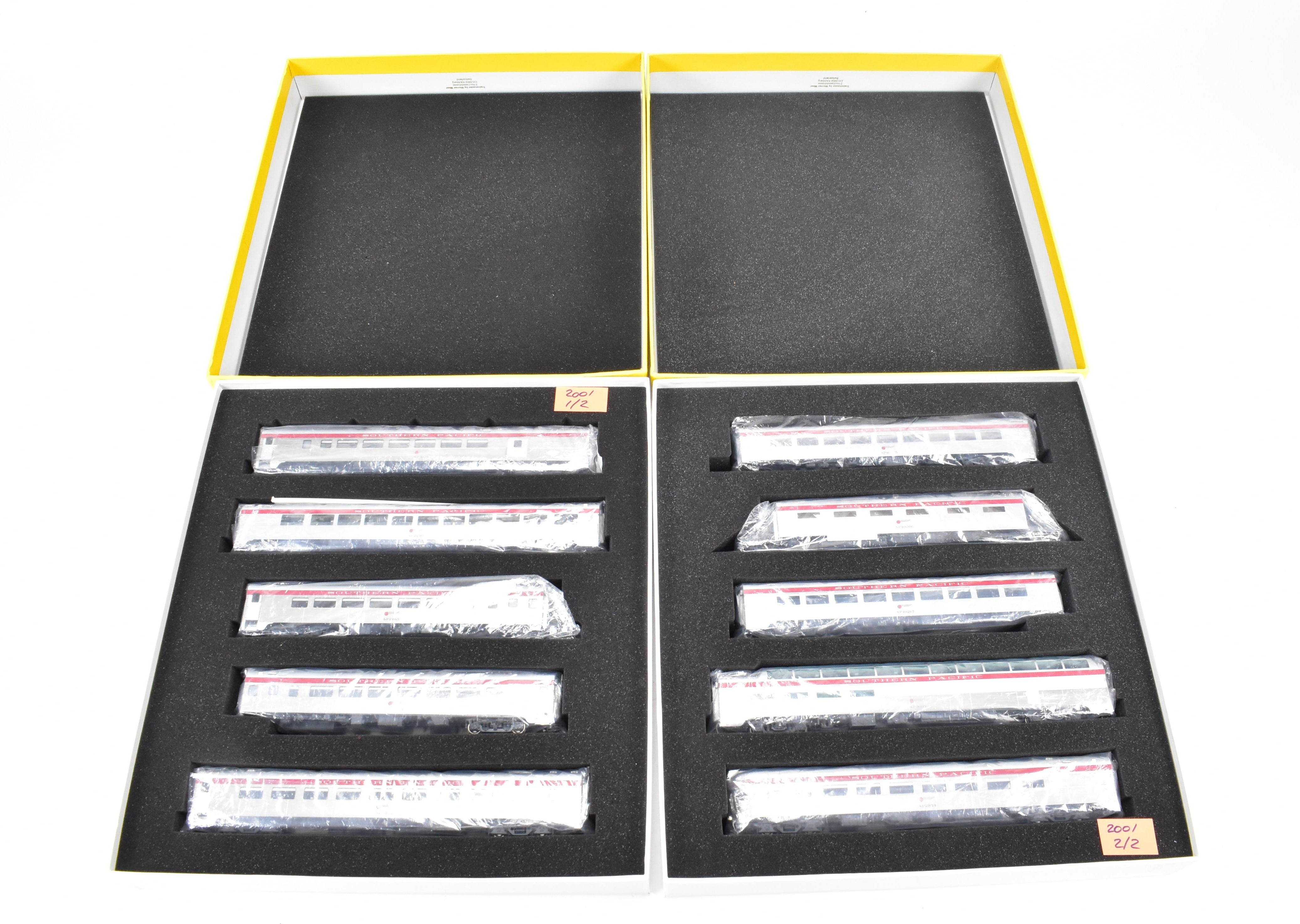 1960s HO Scale Brass SP Coast Daylight 10-Car Set by UTI