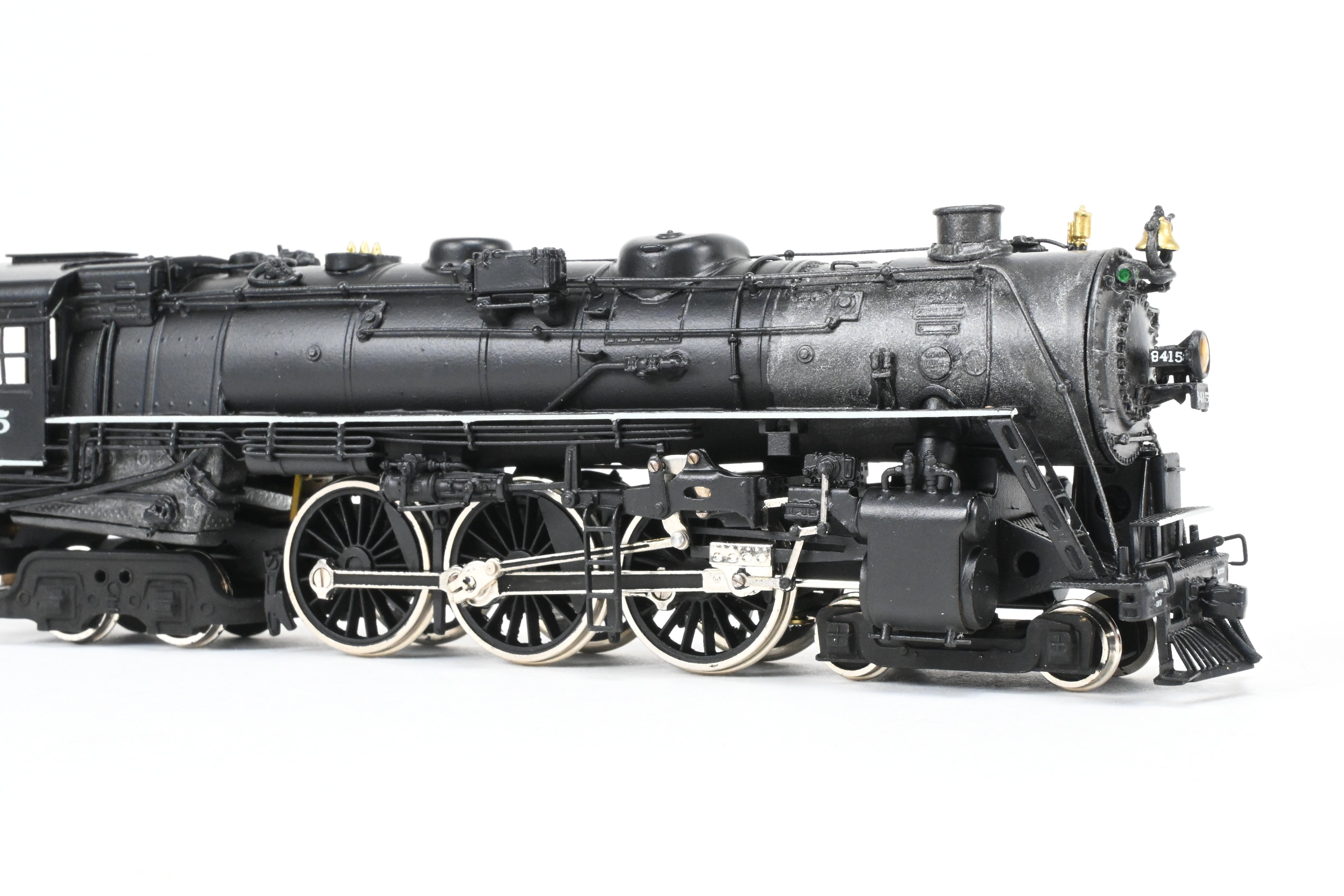 High - Quality HO Scale Brass Pacific Fast Mail (PFM) - United Milwaukee Road F - 6 Baltic 4 - 6 - 4 Professionally Painted Model Locomotive #5415