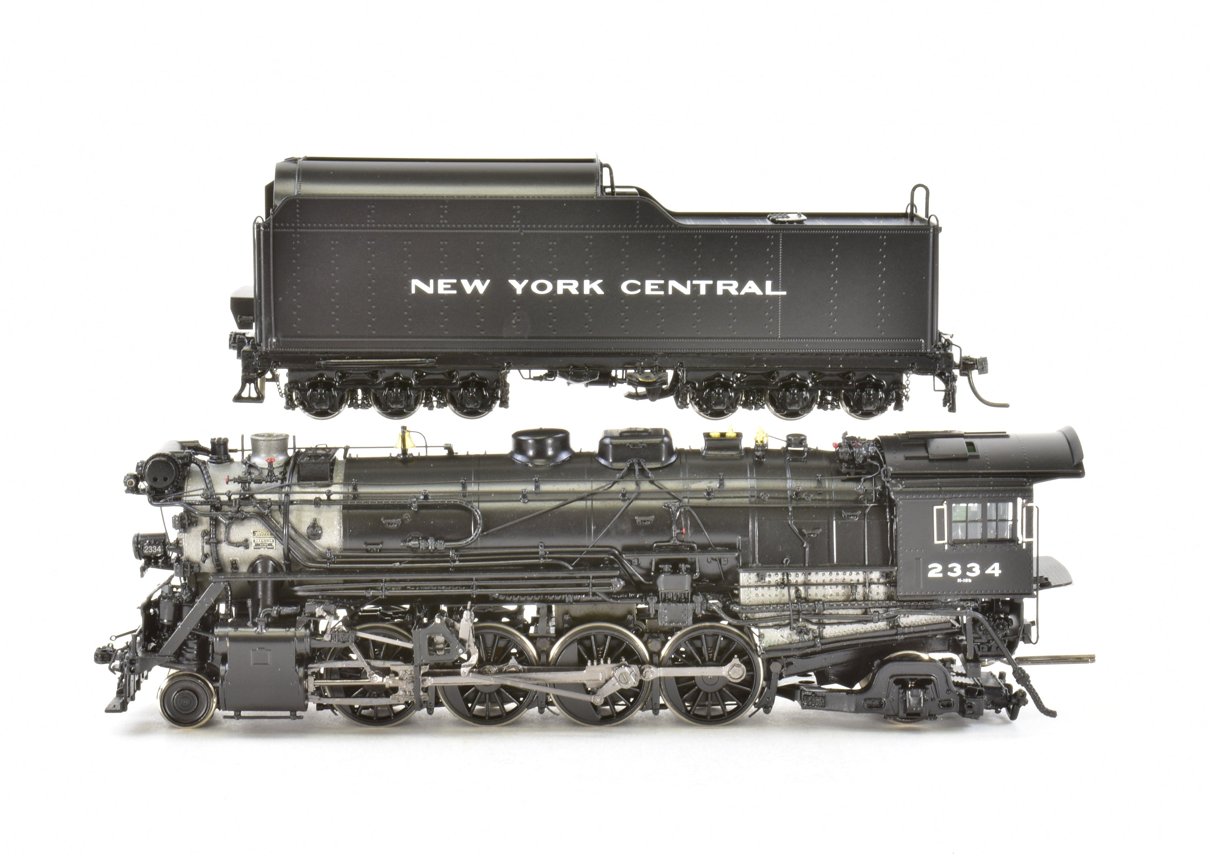 HO Brass DVP Division Point New York Central H - 10b Mikado 2 - 8 - 2 FP Locomotive No. 2334