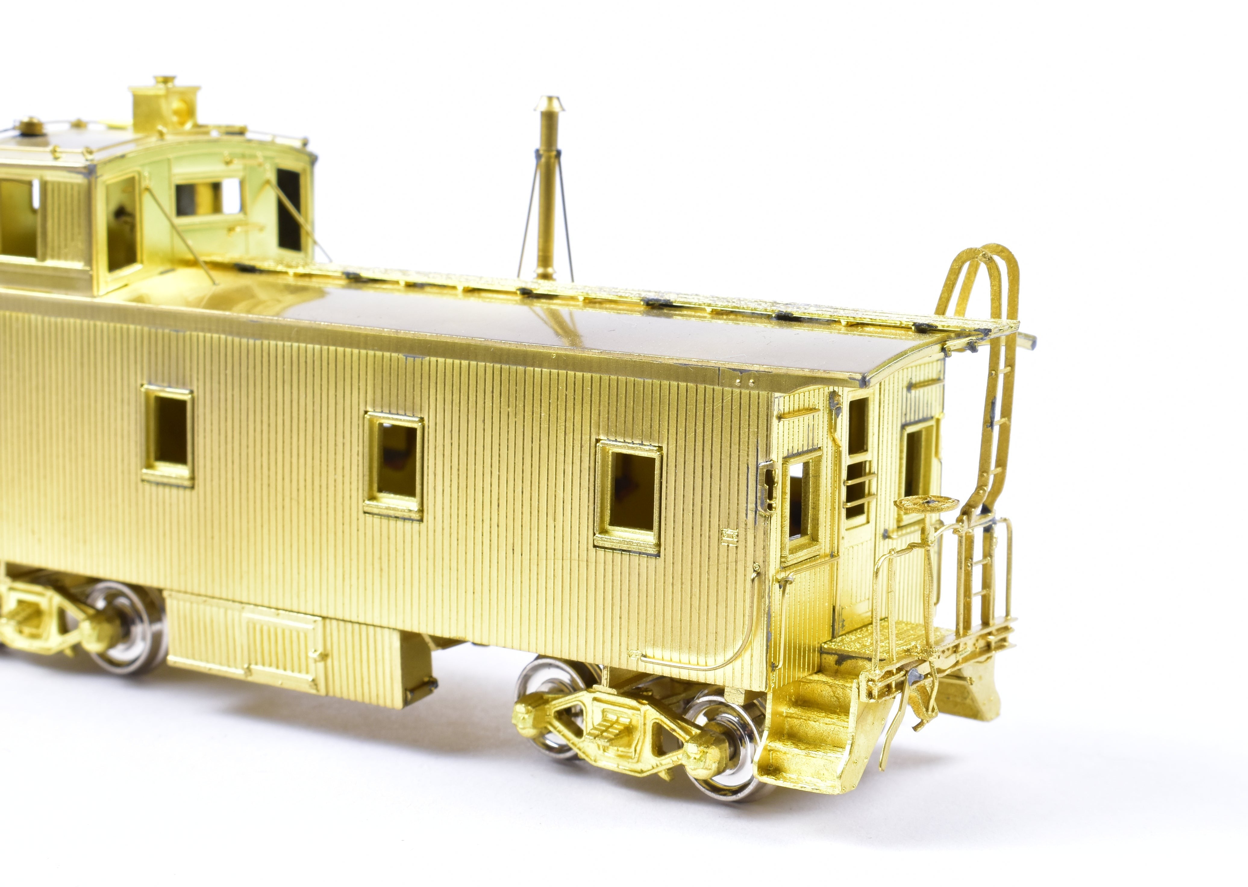 HO Scale Brass Union Pacific CA - 1 Wood Caboose Model #3270 by Overland Models, Inc. with High - End Cupola