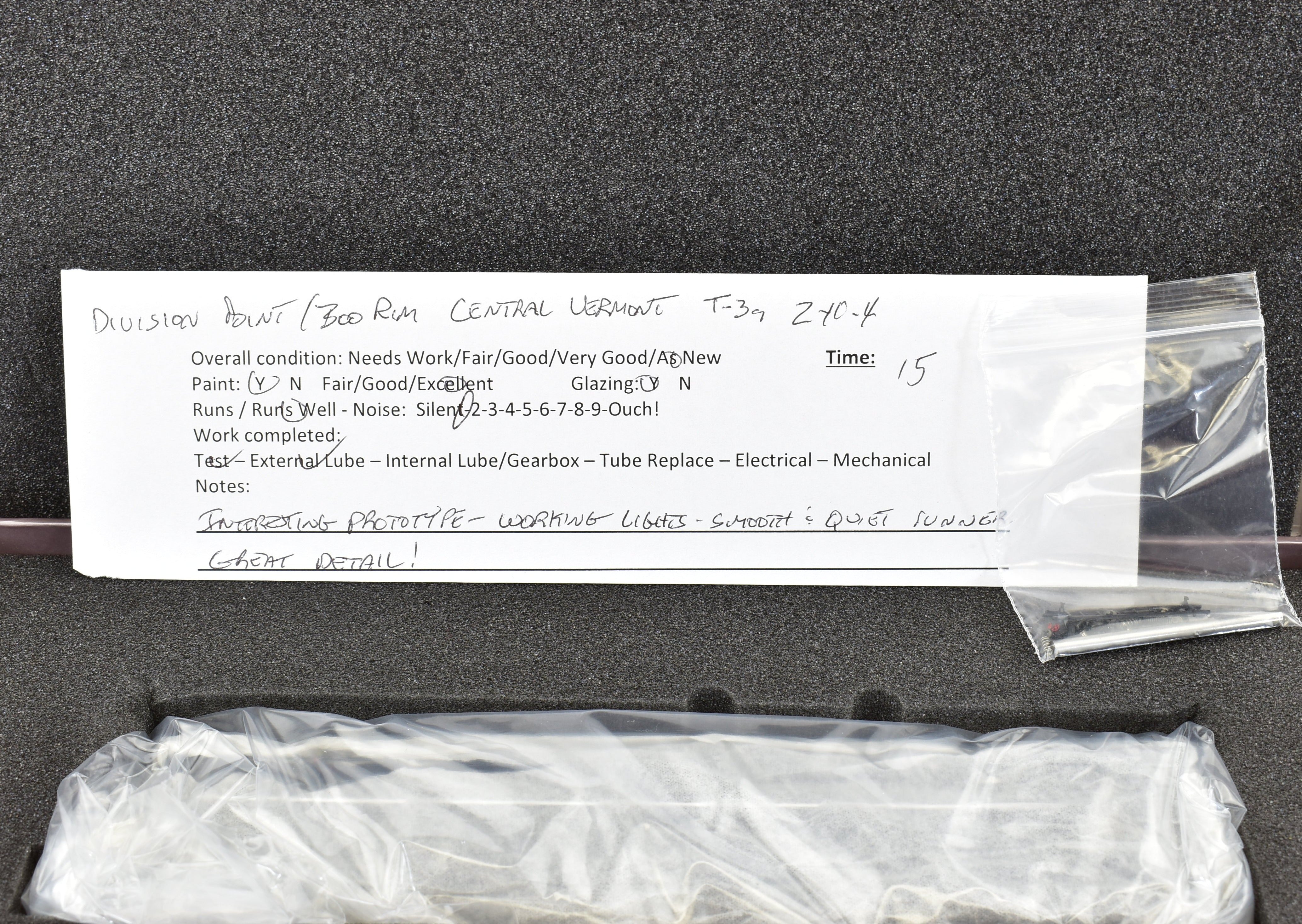 HO Scale Brass Division Point CV Central Vermont T3a 2-10-4 FP #703 Model